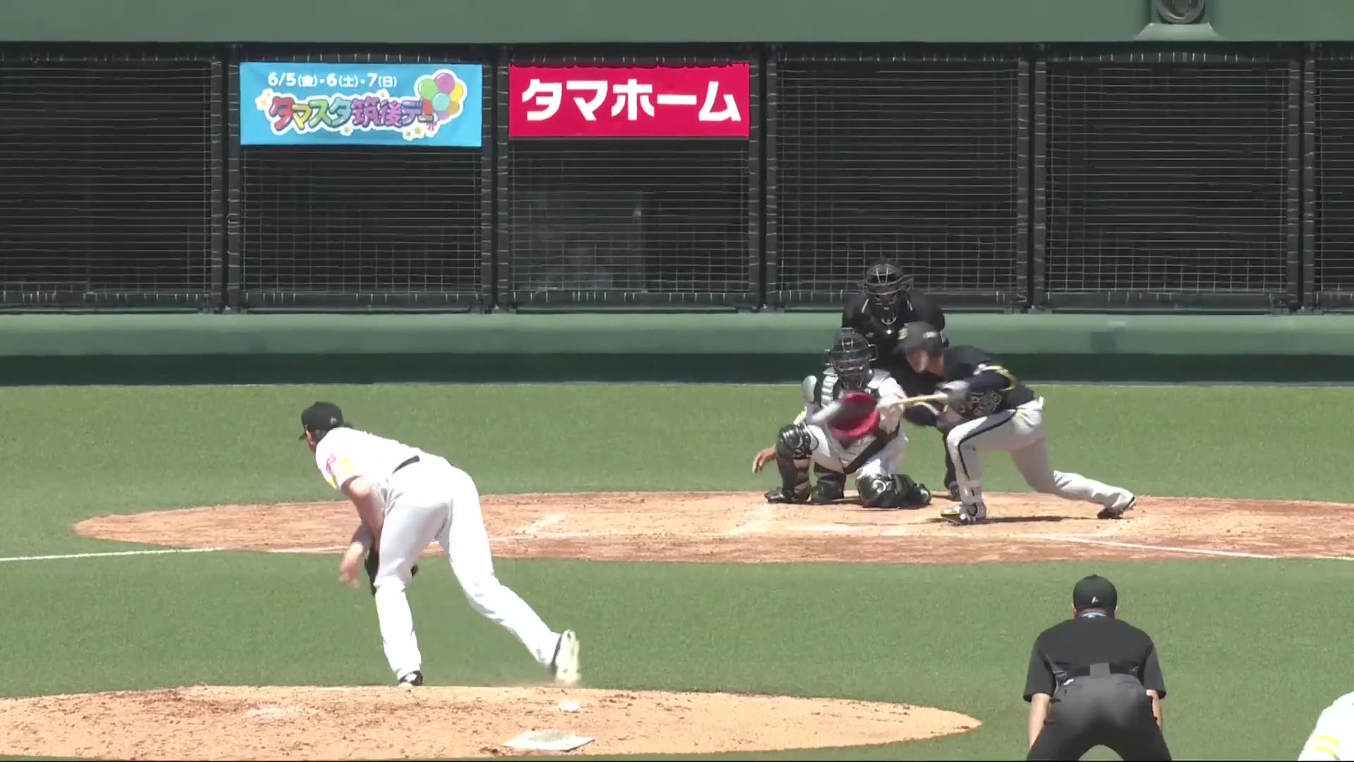 【ファーム】初球で決めた!! バファローズ・田島光祐のスクイズでさらにリードを拡げる!! 2026年5月5日 福岡ソフトバンクホークス 対 オリックス・バファローズ