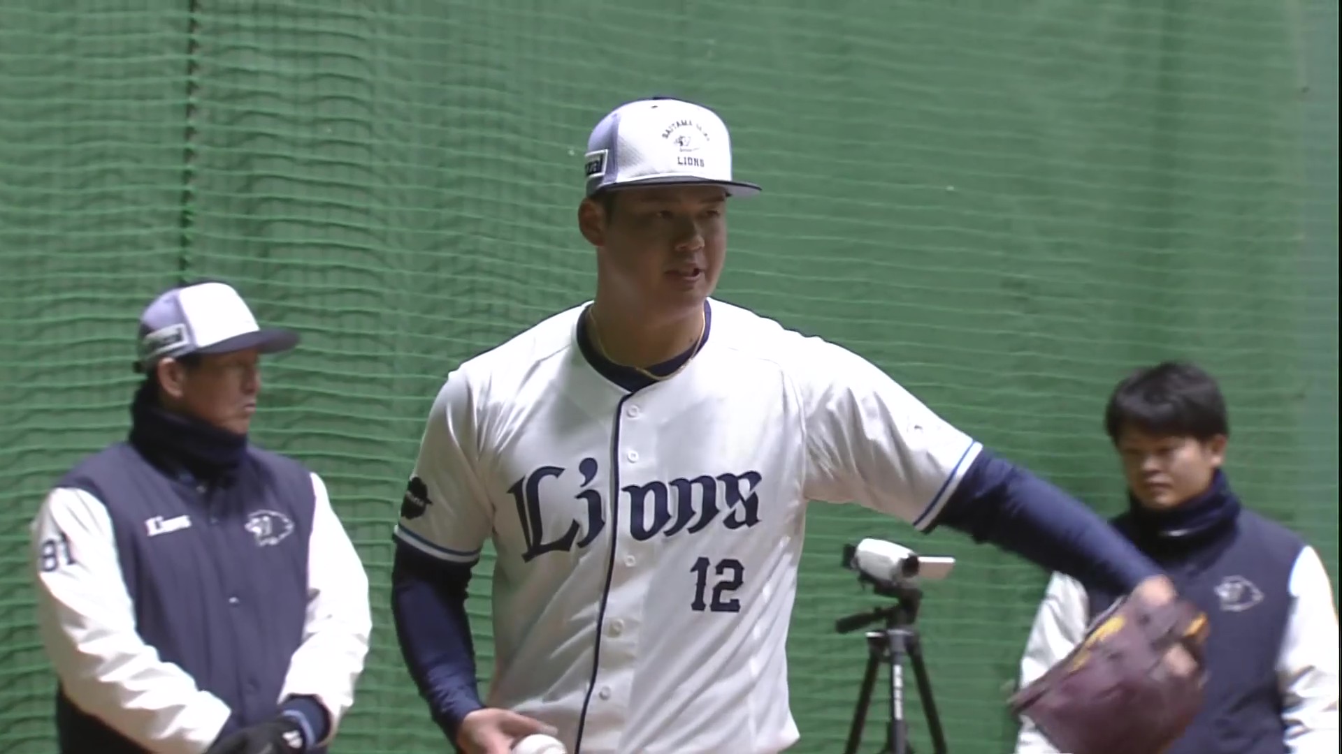 【春季キャンプ】昨季ローテーションを守り切ったライオンズ・渡邉勇太朗が投球練習!! 2026年2月8日 埼玉西武ライオンズ