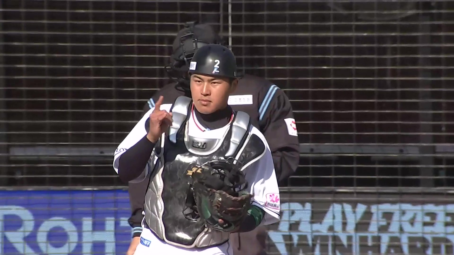 【6回表】強肩発揮!! マリーンズ・松川虎生 二塁への正確な送球で三振ゲッツーを奪う!! 2026年3月10日 千葉ロッテマリーンズ 対 オリックス・バファローズ