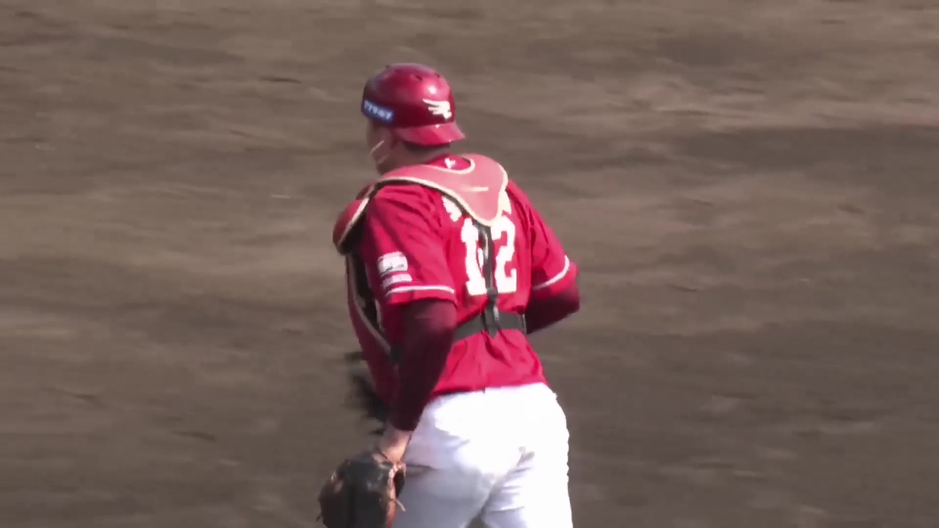 【みやざきPL】肩でアピール!! イーグルス・島原大河 正確な送球で盗塁を阻止する!! 2026年10月13日 読売ジャイアンツ 対 東北楽天ゴールデンイーグルス