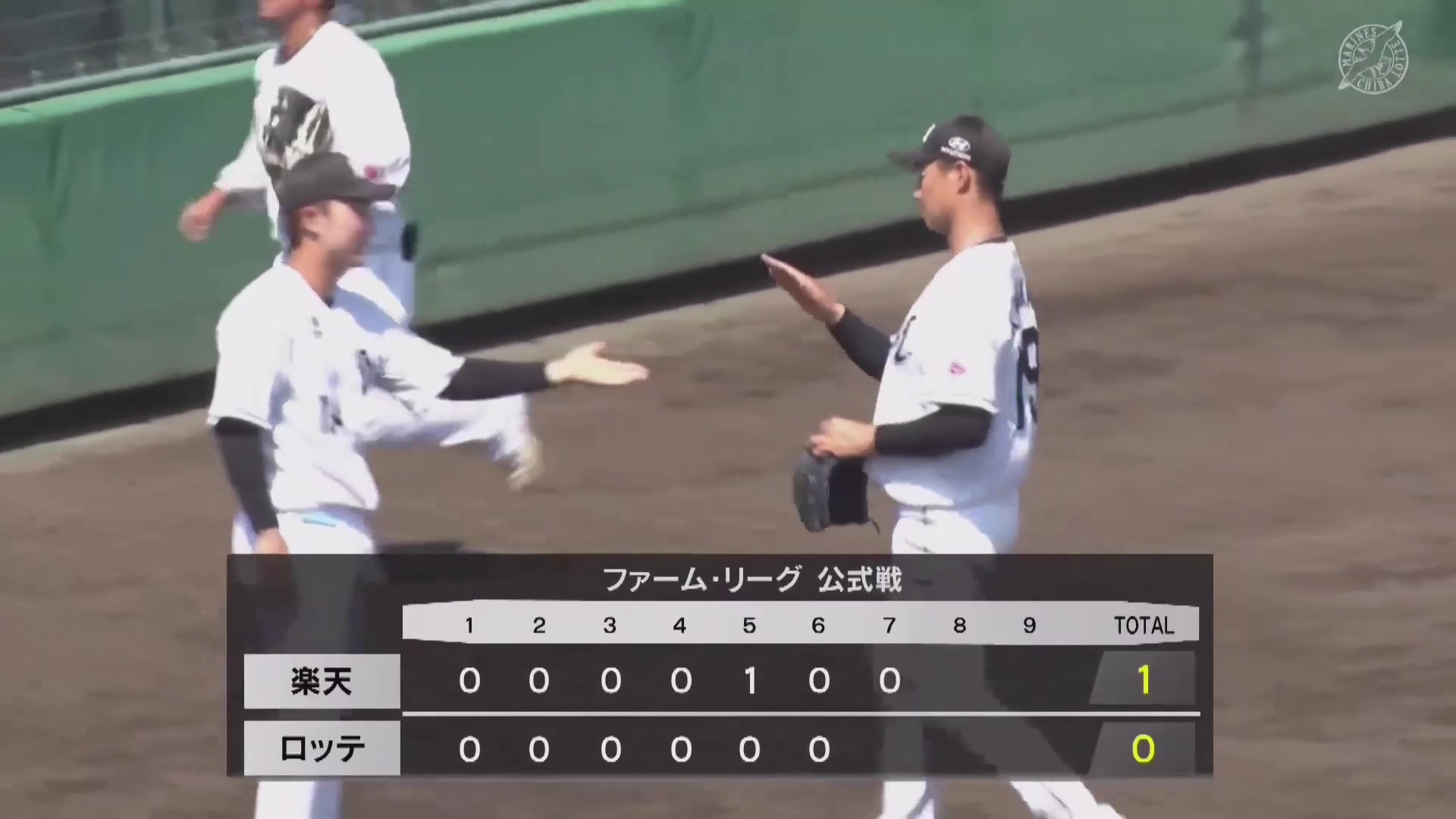 【ファーム】ベテランの技術!! マリーンズ・唐川侑己 素早い牽制でランナーをアウトにする!! 2026年5月15日 千葉ロッテマリーンズ 対 東北楽天ゴールデンイーグルス