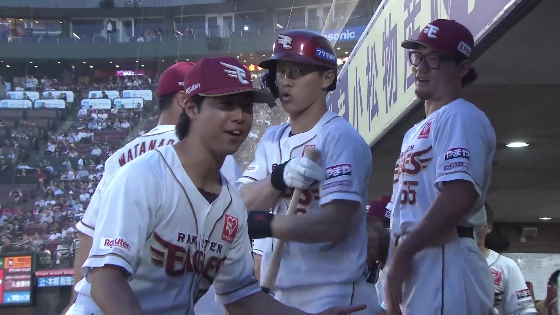 【3回裏】2試合連続の一発!! イーグルス・辰己涼介 左中間スタンドへ同点のソロアーチ!! 2026年7月15日 東北楽天ゴールデンイーグルス 対 オリックス・バファローズ