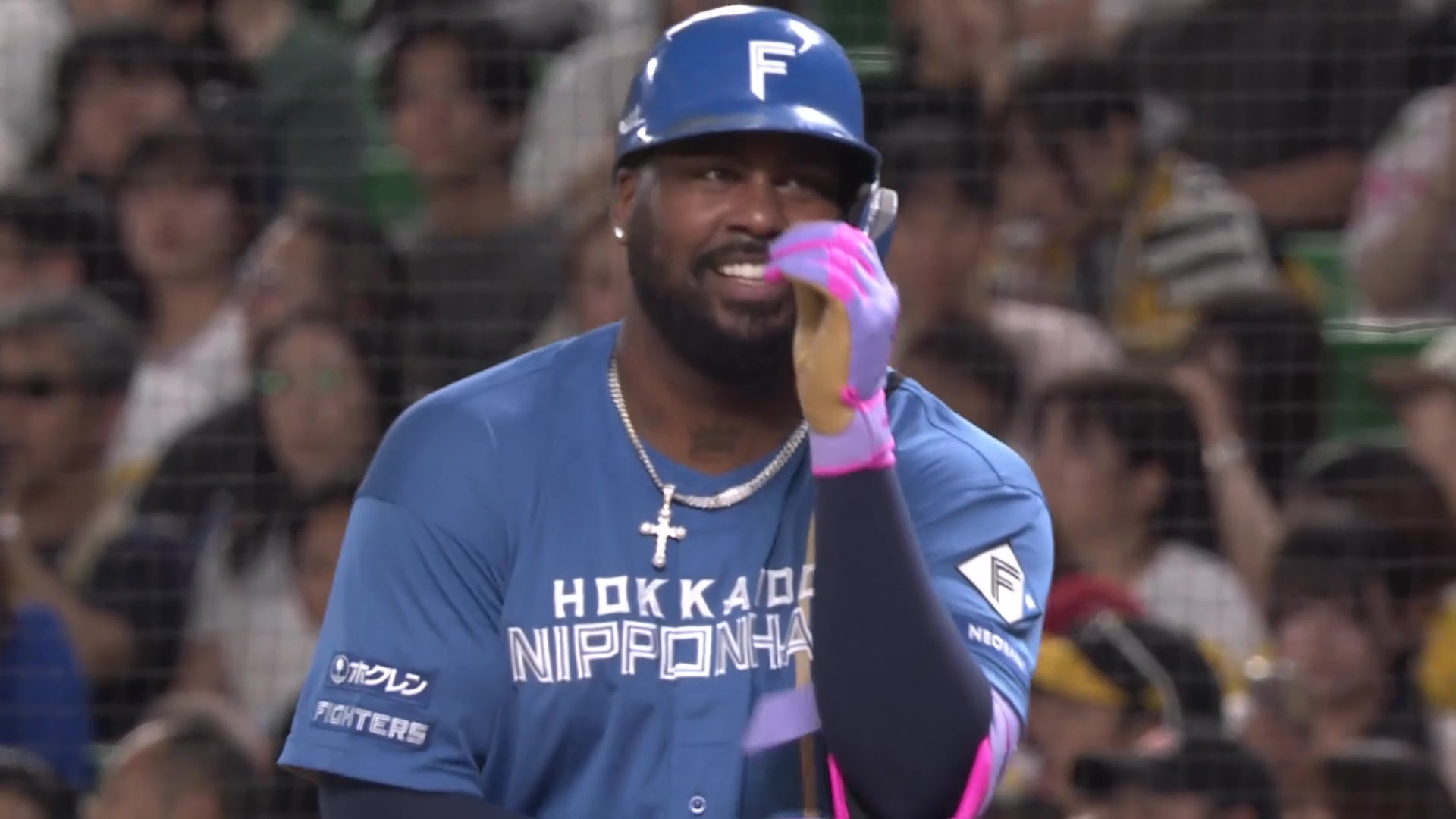 【8回表】止まらない打棒!! ファイターズ・レイエス レフト前へのヒットで猛打賞を記録する!! 2026年5月23日 福岡ソフトバンクホークス 対 北海道日本ハムファイターズ