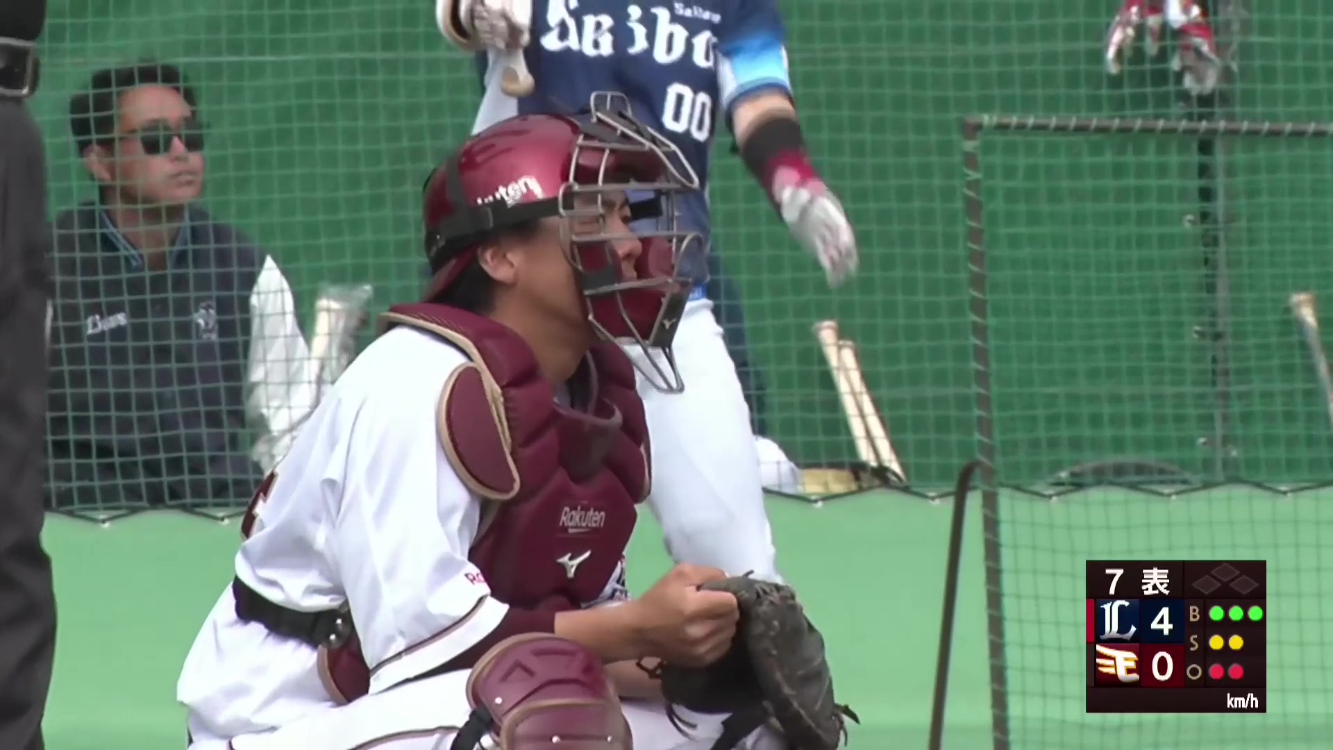 【ファーム】イーグルス・田中貴也 見事なブロッキングと送球で3塁への進塁を阻止!! 2026年5月3日 東北楽天ゴールデンイーグルス 対 埼玉西武ライオンズ