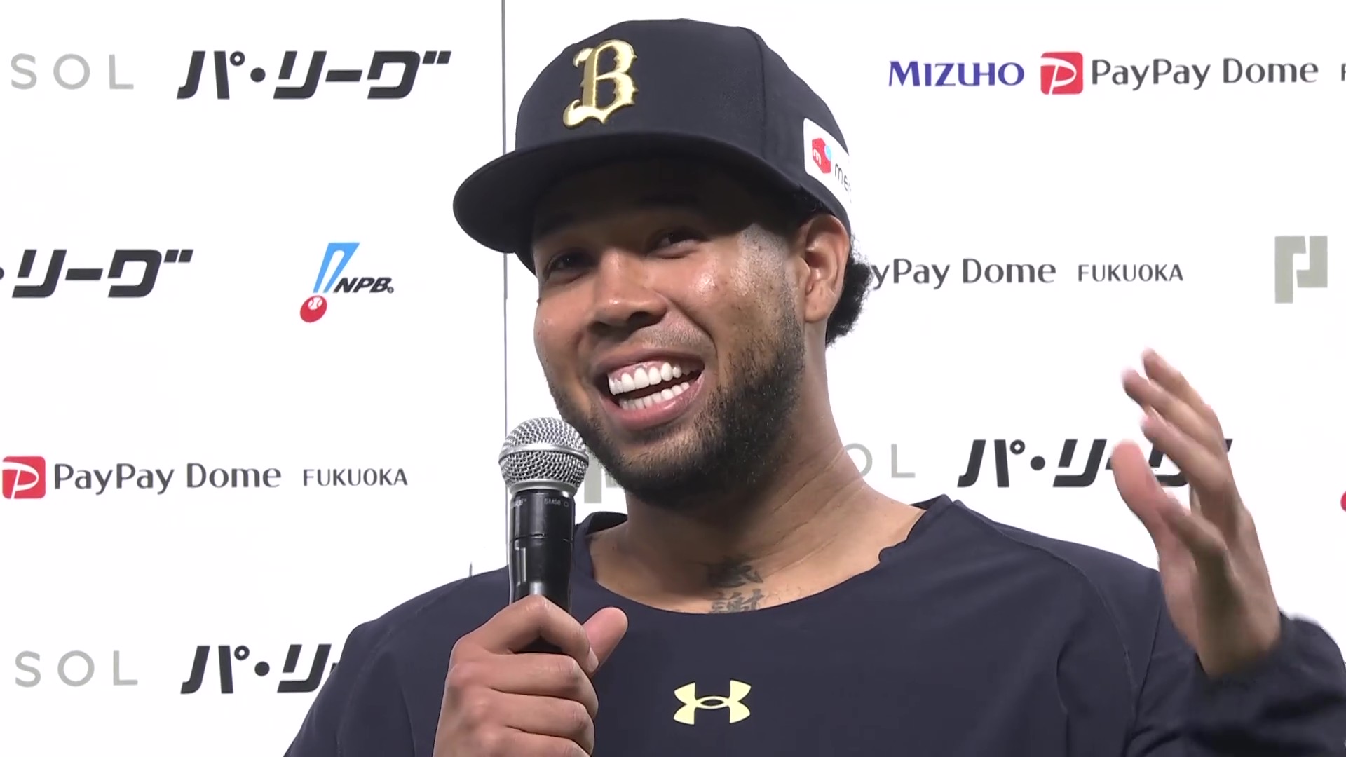 バファローズ・エスピノーザ投手ヒーローインタビュー 7月21日 福岡ソフトバンクホークス 対 オリックス・バファローズ