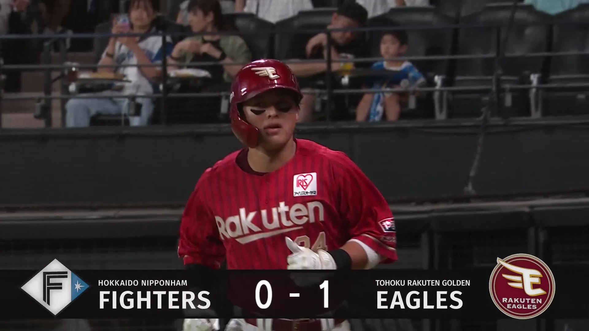 【6回表】完璧に捉えた!! イーグルス・黒川史陽 ライトへのソロHRで先制点を挙げる!! 2026年8月7日 北海道日本ハムファイターズ 対 東北楽天ゴールデンイーグルス