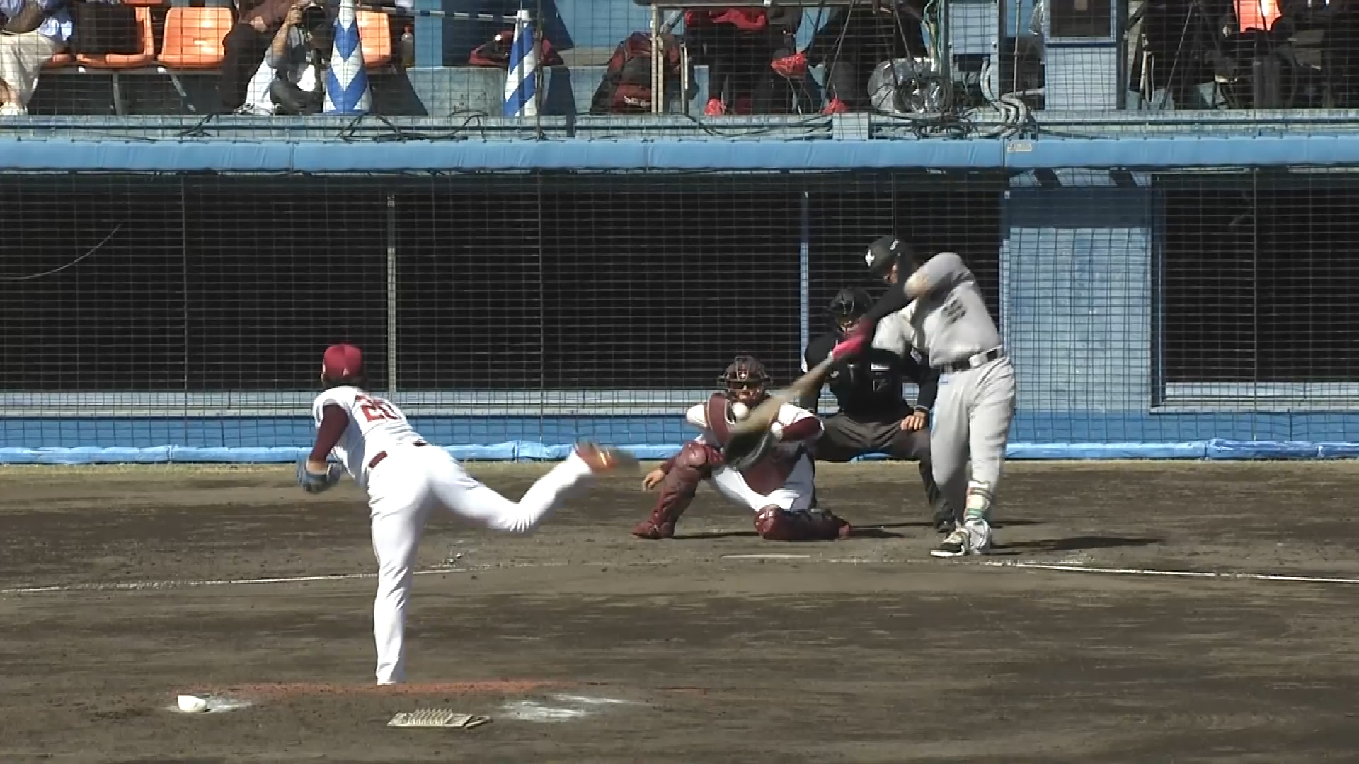 【4回表】マリーンズ・ソト 前進守備の横を破る先制タイムリーヒット!! 2026年3月4日 東北楽天ゴールデンイーグルス 対 千葉ロッテマリーンズ
