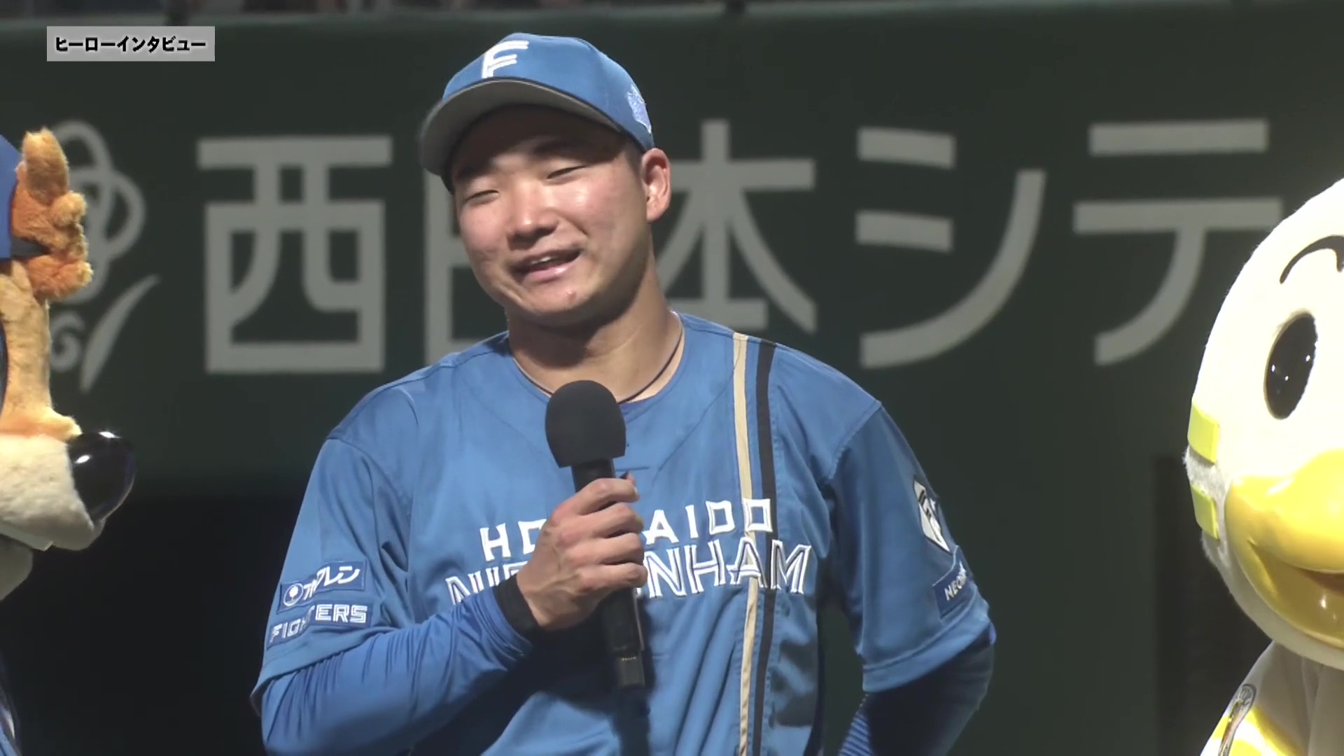【ファーム】 ファイターズ・山縣秀選手 ヒーローインタビュー 5月26日 福岡ソフトバンクホークス 対 北海道日本ハムファイターズ