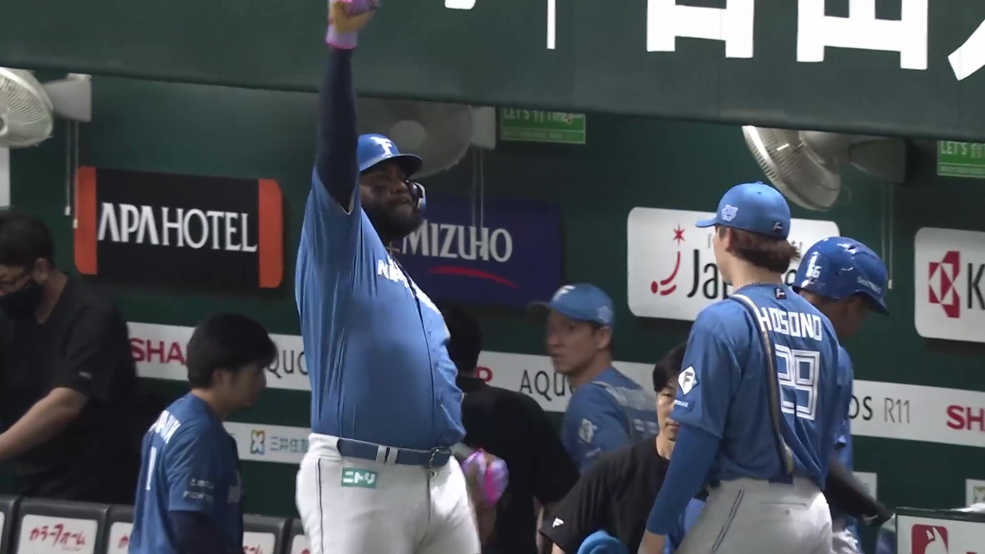 【6回表】今季第24号!! ファイターズ・レイエス ライトへの2ランホームランで逆転!! 2026年8月6日 福岡ソフトバンクホークス 対 北海道日本ハムファイターズ