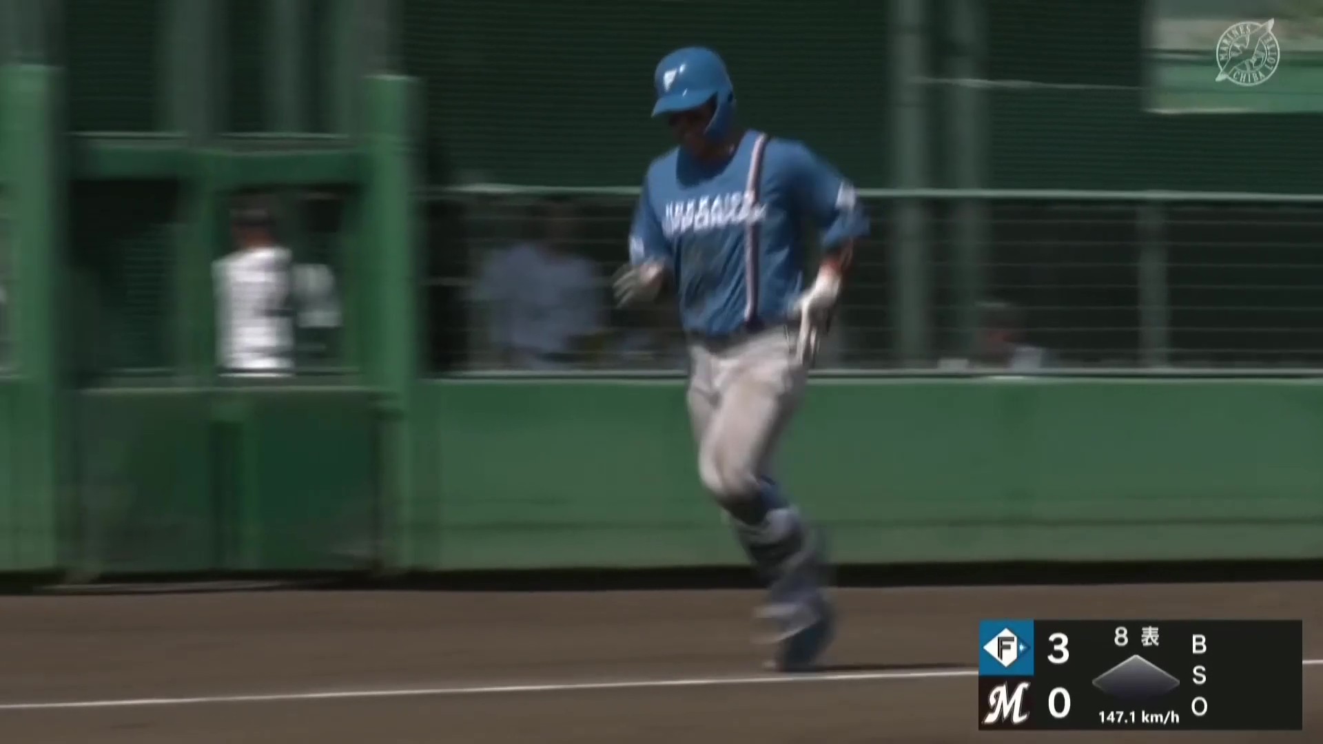 【ファーム】執念の一発!! ファイターズ・今川優馬 変化球をすくい上げ第3号ホームラン!! 2026年4月12日 千葉ロッテマリーンズ 対 北海道日本ハムファイターズ