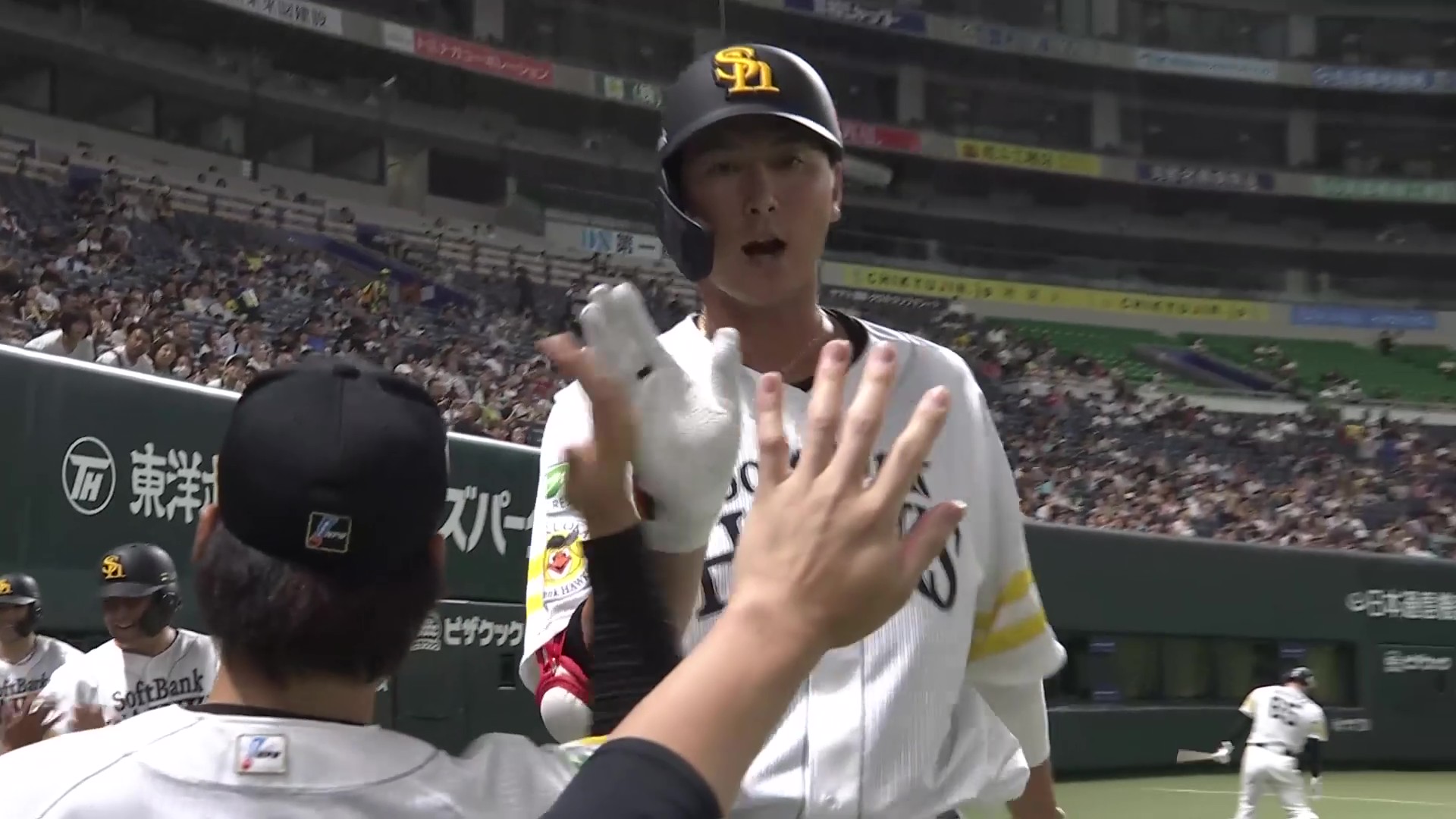 【ファーム】綺麗なスイングでスタンドイン!! ホークス・秋広優人 リードを拡げる3ランHR!! 2026年7月7日 福岡ソフトバンクホークス 対 オリックス・バファローズ