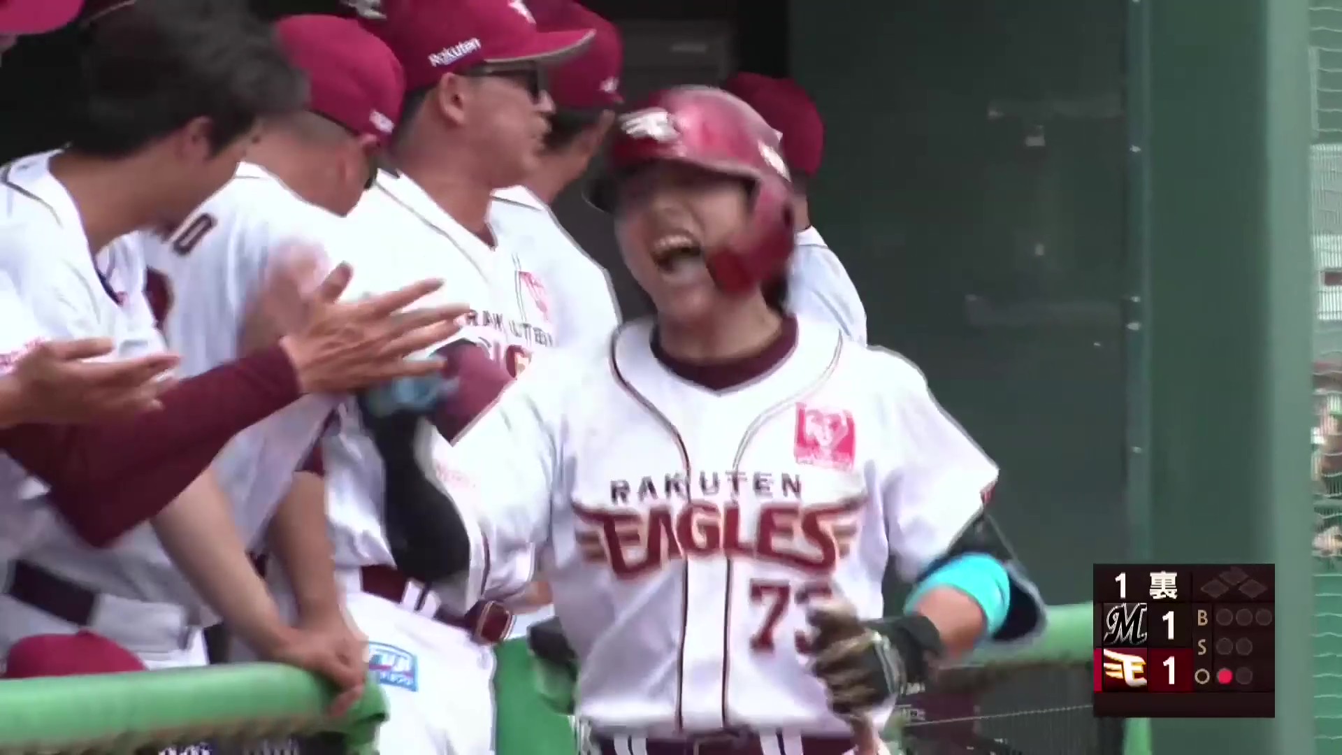 【ファーム】イーグルス・小森航大郎 左中間へのソロホームランですぐさま同点に追いつく!! 2026年6月4日 東北楽天ゴールデンイーグルス 対 千葉ロッテマリーンズ