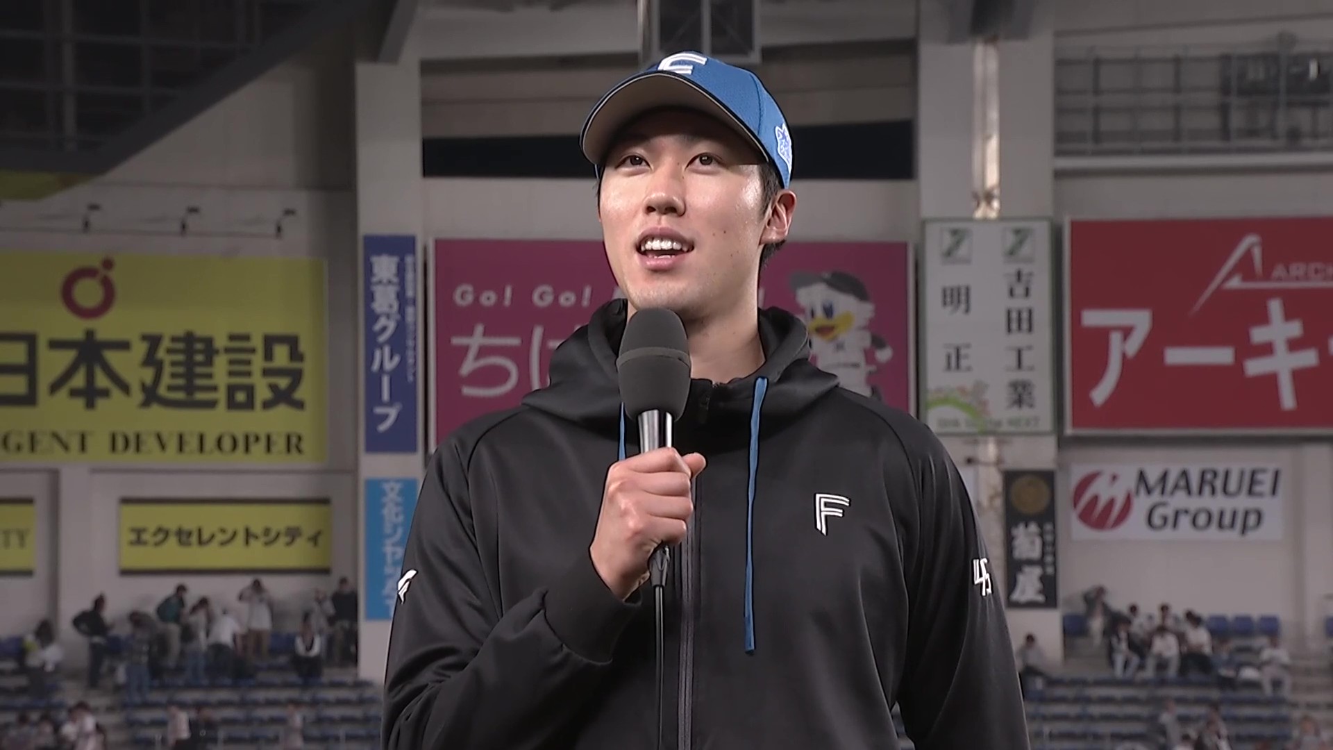 ファイターズ・福島蓮投手ヒーローインタビュー 5月13日 千葉ロッテマリーンズ 対 北海道日本ハムファイターズ