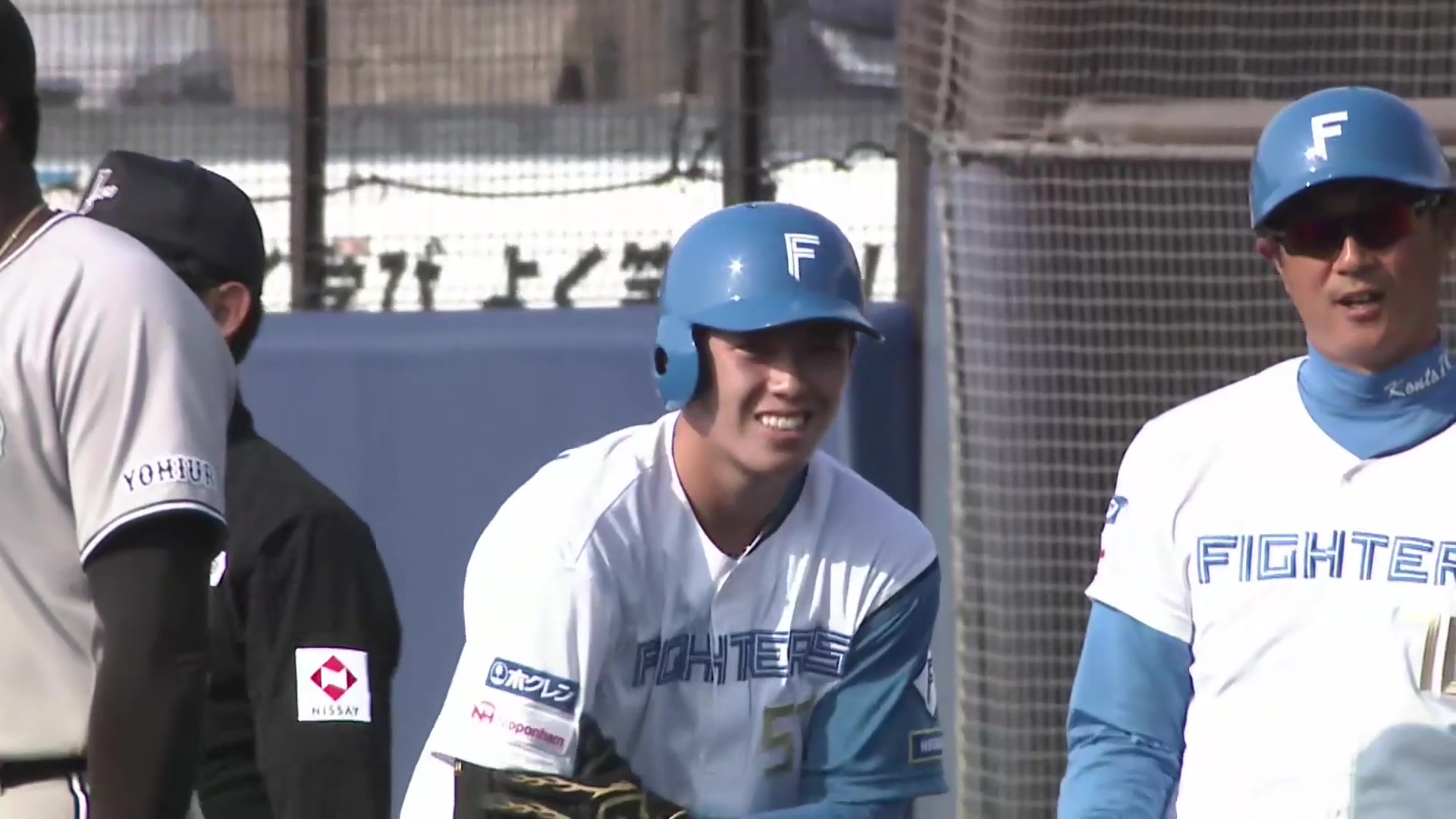 【ファーム】ファイターズ・ルーキー藤森海斗 センター前への嬉しい公式戦初ヒットを放つ!! 2026年3月29日 北海道日本ハムファイターズ 対 読売ジャイアンツ