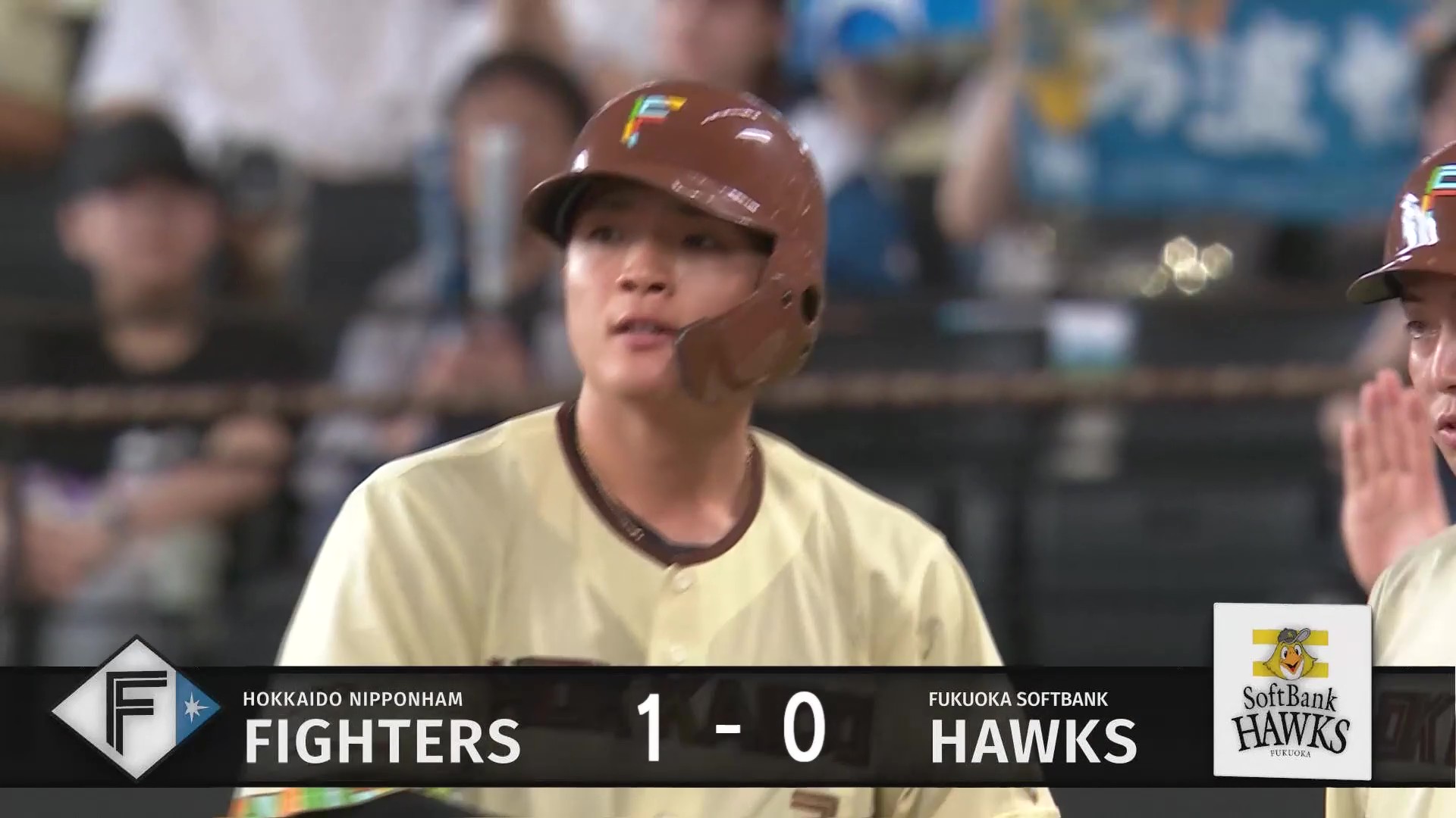 【4回裏】先制!! ファイターズ・郡司裕也 インコースを上手く捌いてタイムリーヒット!! 2026年7月16日 北海道日本ハムファイターズ 対 福岡ソフトバンクホークス