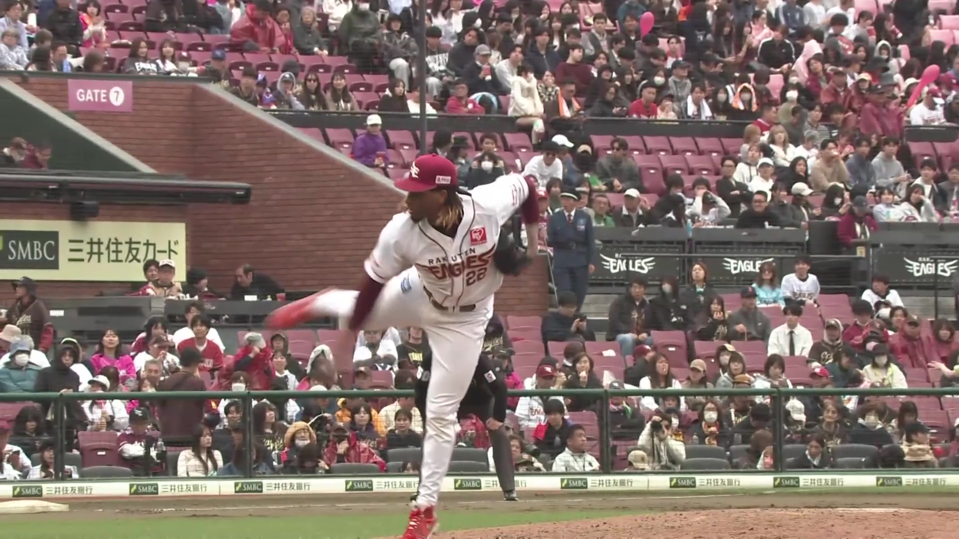 【7回表】チームと自身の連敗阻止へ!! イーグルス・ウレーニャ 自己最長の7回途中無失点!! 2026年5月14日 東北楽天ゴールデンイーグルス 対 オリックス・バファローズ