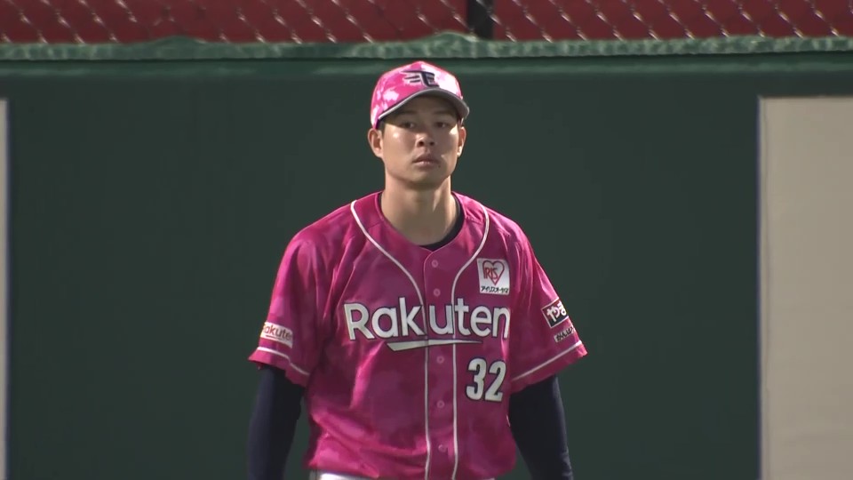 【7回表】イーグルス・中島大輔 ホームラン性の打球をキャッチするファインプレー!! 2026年6月10日 東北楽天ゴールデンイーグルス 対 読売ジャイアンツ