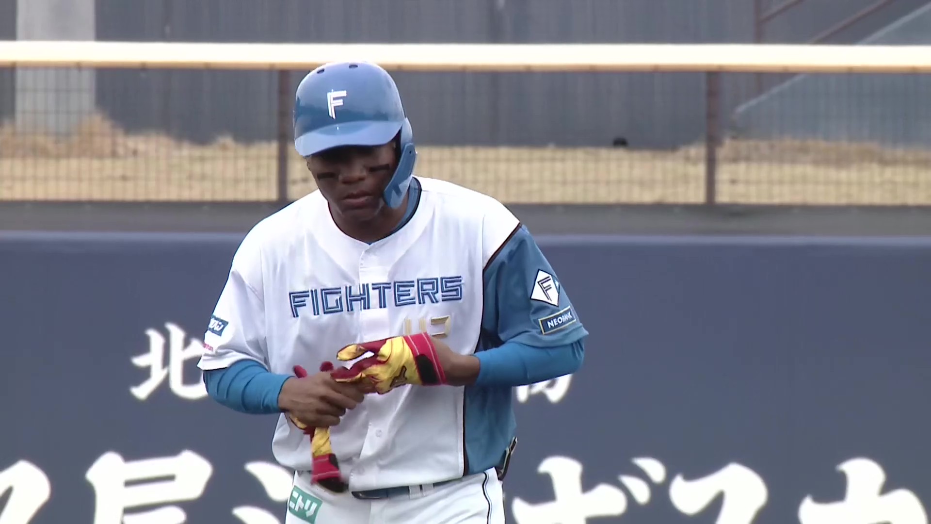 【ファーム】嬉しい公式戦初安打!! ファイターズ・エドポロケイン 三塁線を破る2ベース!! 2026年3月18日 北海道日本ハムファイターズ 対 オイシックス新潟アルビレックスBC