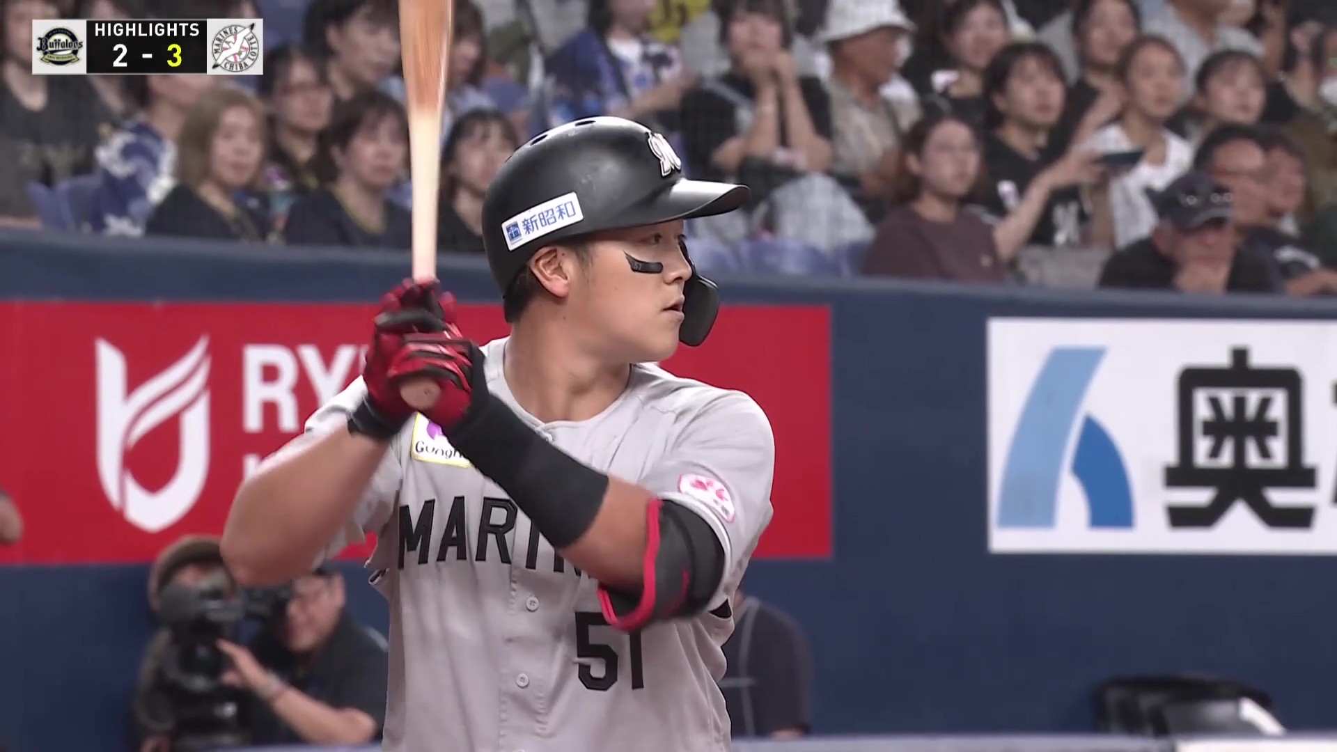 7月26日 オリックス・バファローズ 対 千葉ロッテマリーンズ ハイライト