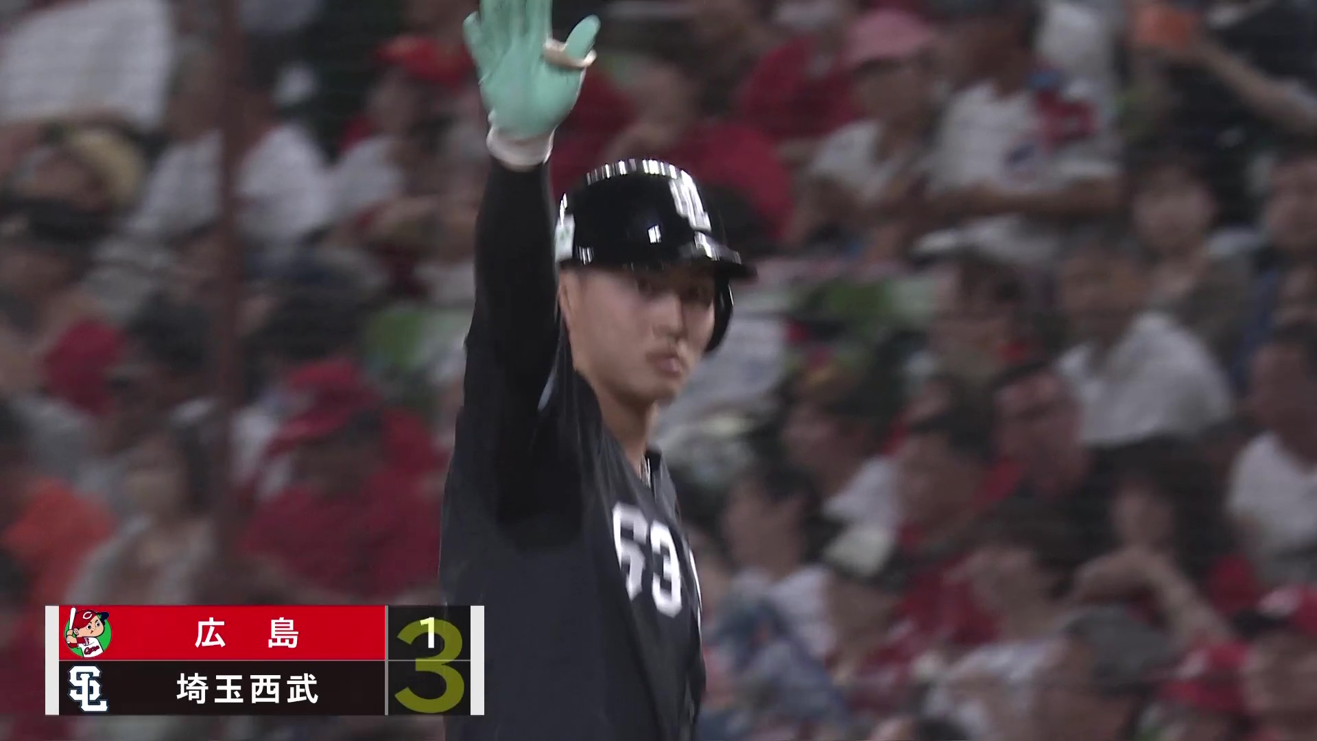 【5回裏】4試合連続打点!! ライオンズ・長谷川信哉 三遊間を破るタイムリーヒットで追加点!! 2026年6月11日 埼玉西武ライオンズ 対 広島東洋カープ