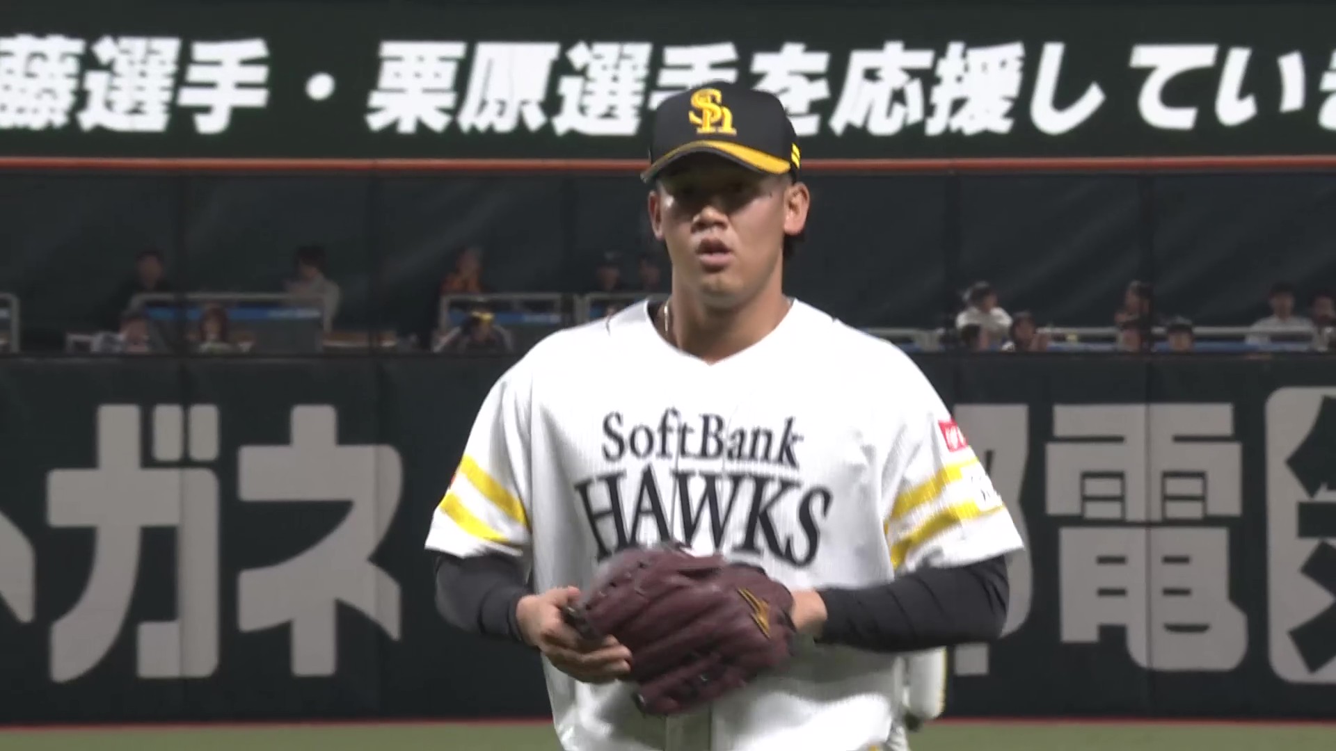 【9回表】今宵もルーキーが躍動!! ホークス・稲川竜汰が危なげないピッチングで3者凡退!! 2026年3月12日 福岡ソフトバンクホークス 対 読売ジャイアンツ