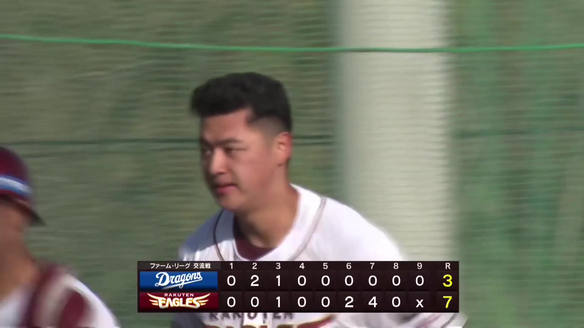 【ファーム】3者連続三振!! イーグルス・蕭齊 1イニングを無失点に抑える公式戦デビュー!! 2026年4月12日 東北楽天ゴールデンイーグルス 対 中日ドラゴンズ