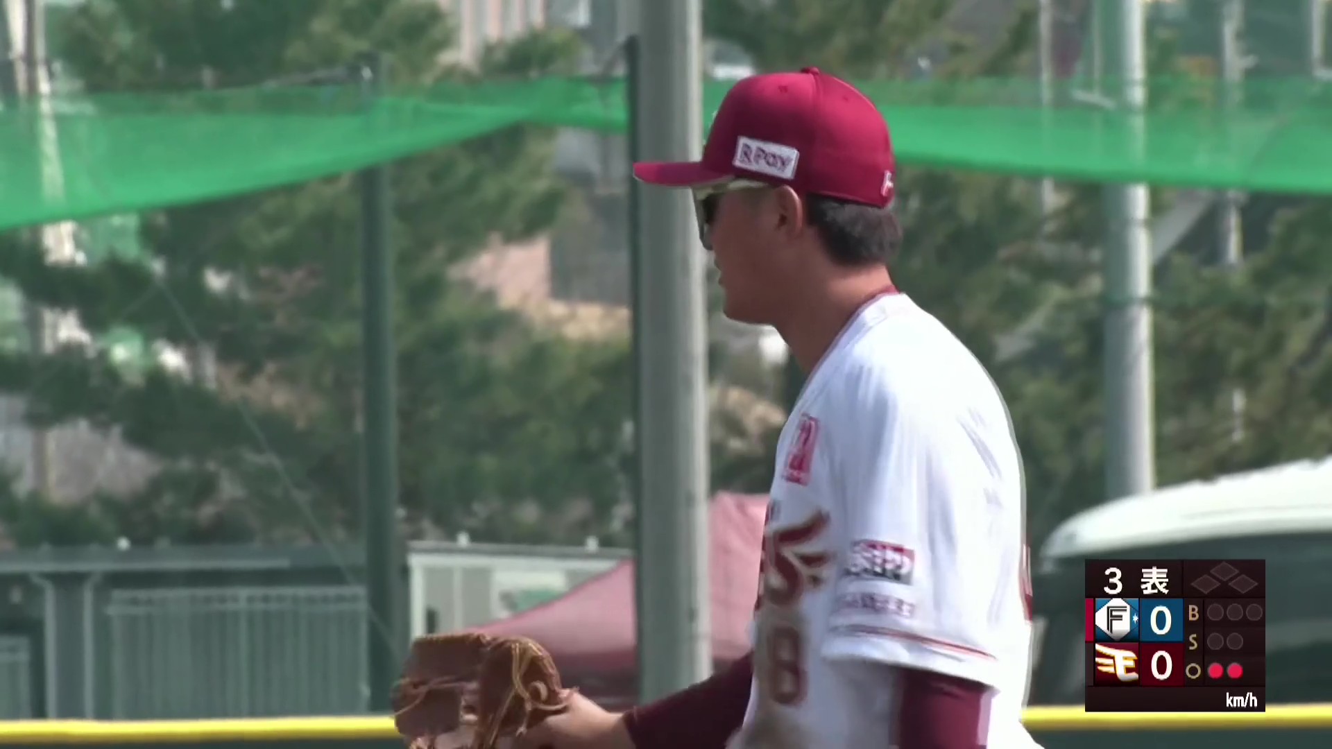 【ファーム】素早い反応!! イーグルス・青野拓海 この試合2つ目の好プレーで魅せる!! 2026年3月25日 東北楽天ゴールデンイーグルス 対 北海道日本ハムファイターズ