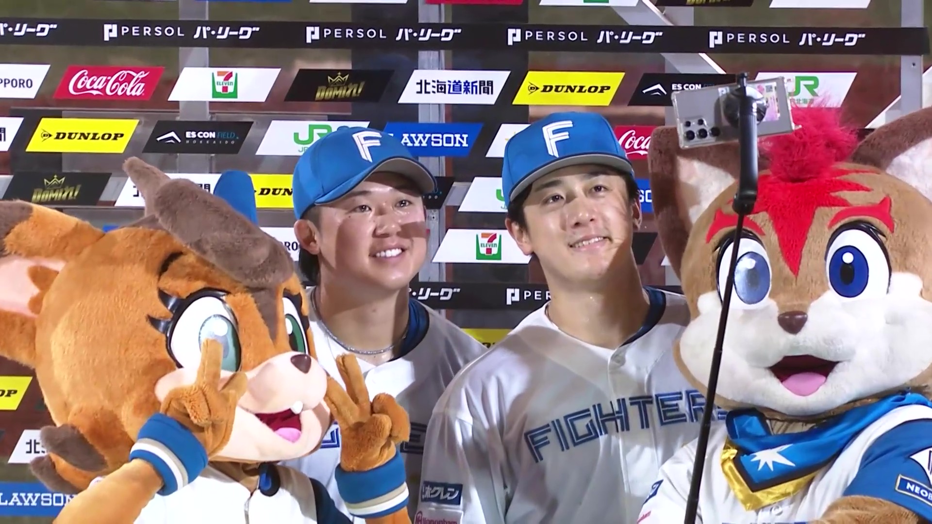 ファイターズ・進藤勇也選手・北山亘基投手ヒーローインタビュー 6月23日 北海道日本ハムファイターズ 対 千葉ロッテマリーンズ