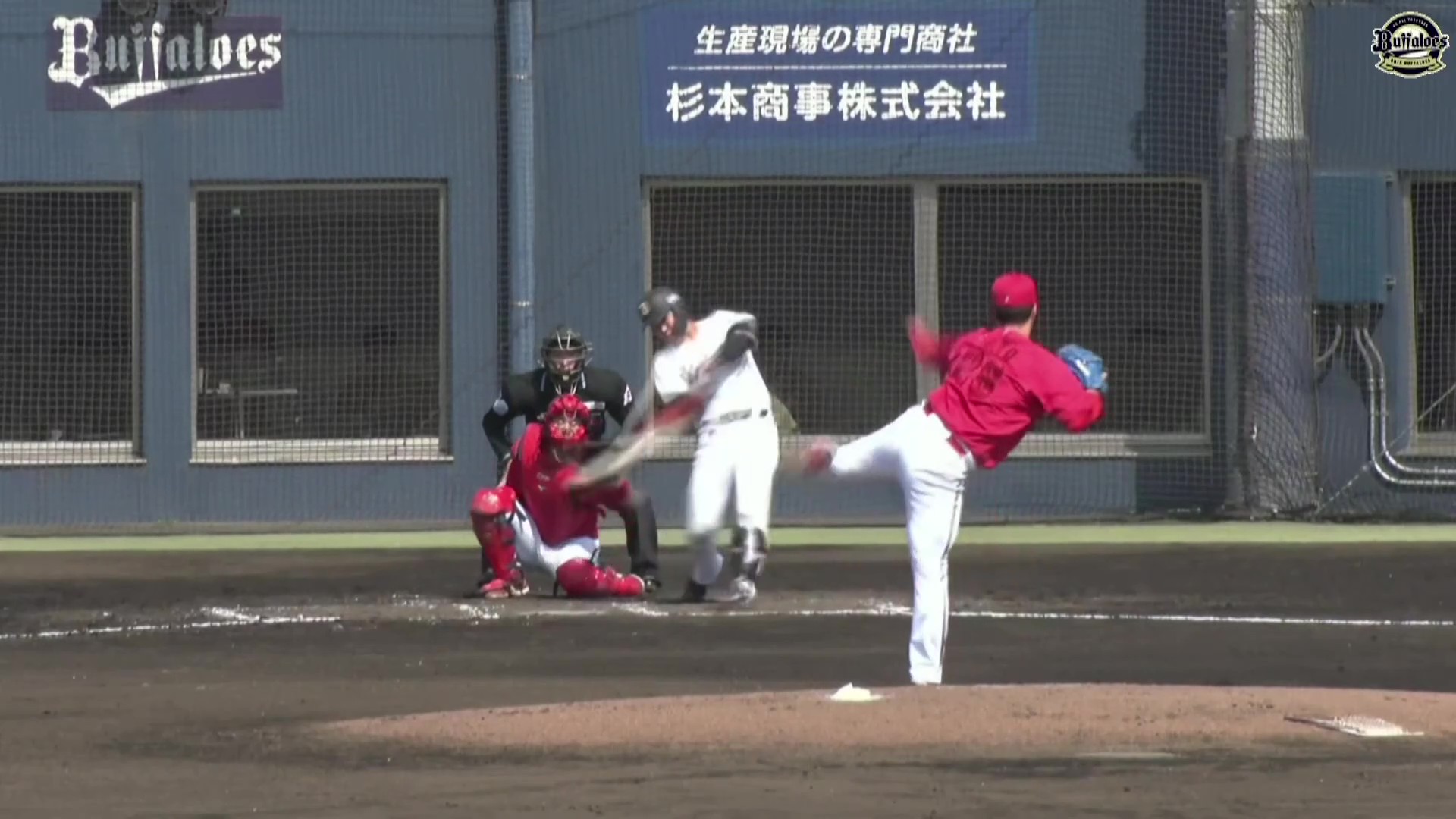 【ファーム】2アウトからの先制!! バファローズ・堀柊那 センターへのタイムリーヒットを放つ!! 2026年3月21日 オリックス・バファローズ 対 広島東洋カープ