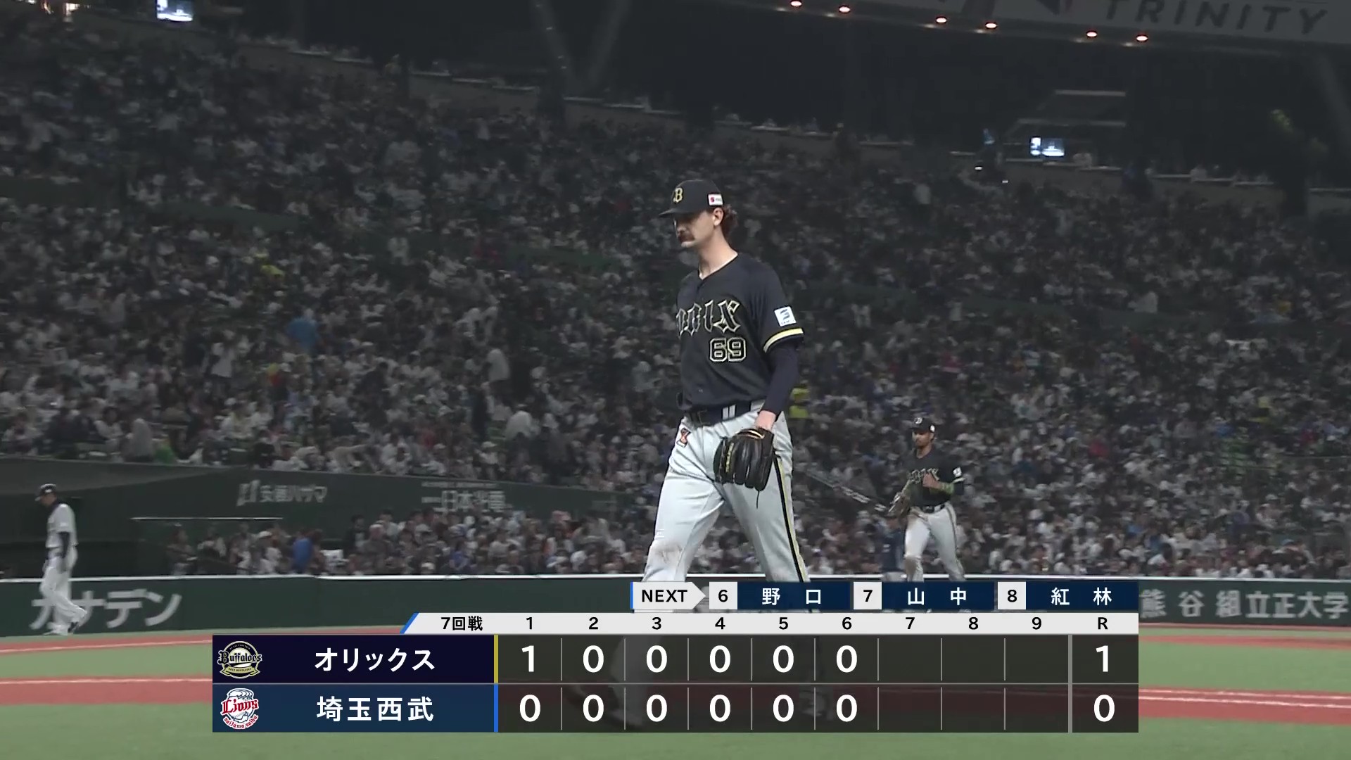 【6回裏】気迫のピッチング!! バファローズ・ジェリー 6回81球無失点の好投!! 2026年5月22日 埼玉西武ライオンズ 対 オリックス・バファローズ