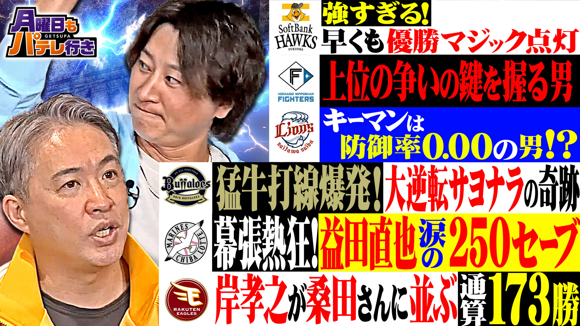 8/10（月）配信「月曜日もパテレ行き」