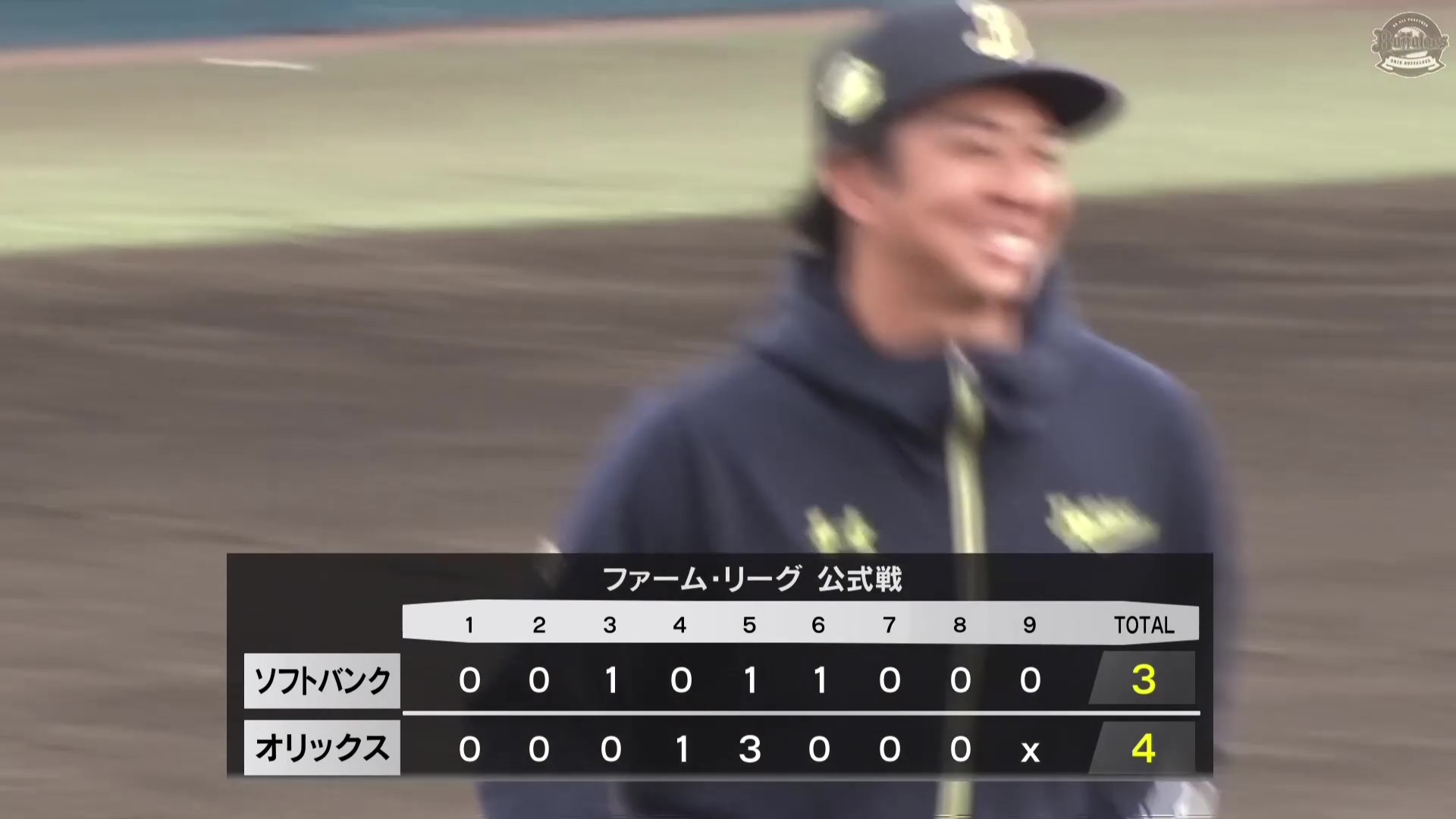 【ファーム】バファローズ・乾健斗投手 ヒーローインタビュー 3月15日 オリックス・バファローズ 対 福岡ソフトバンクホークス