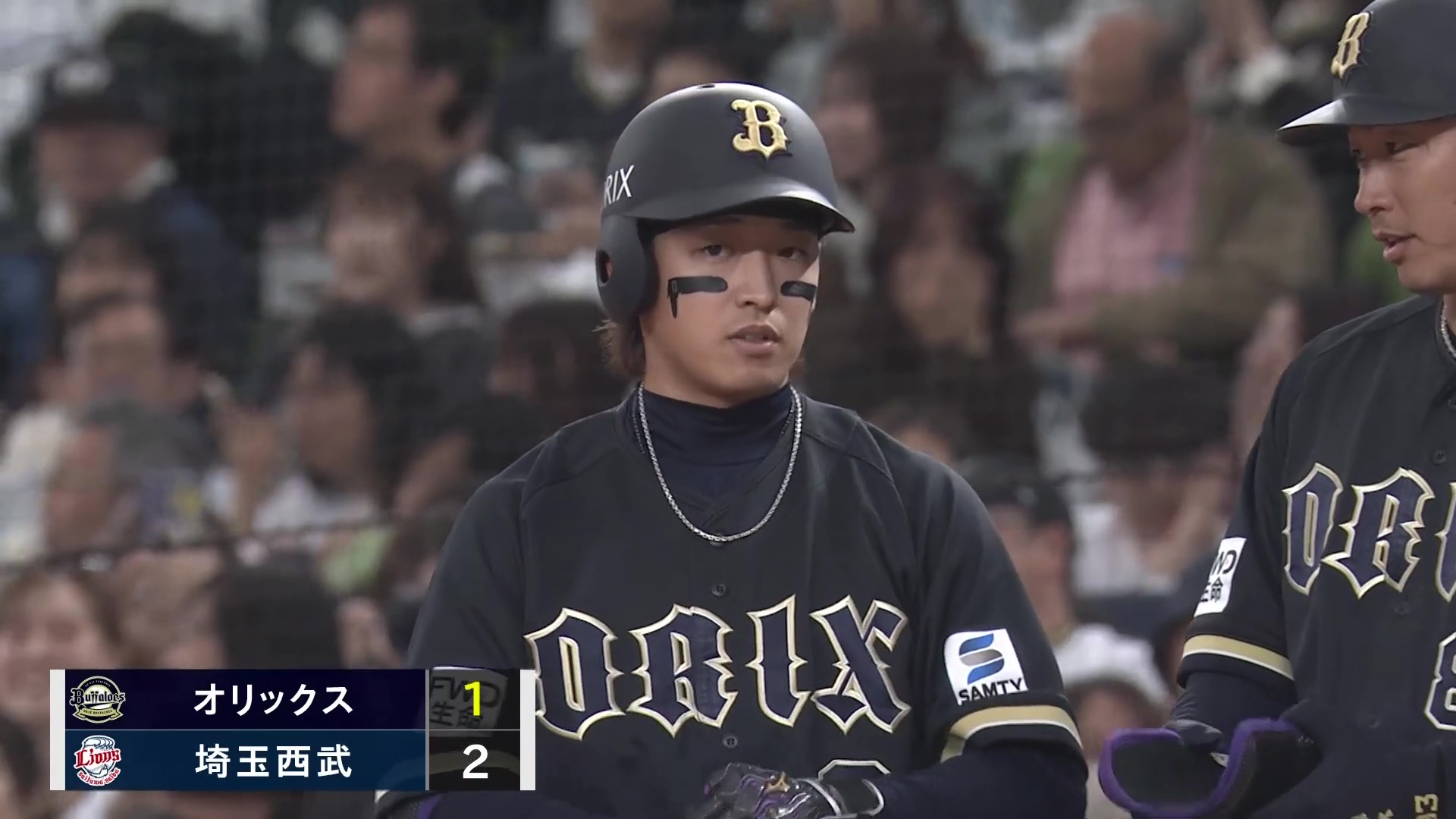 【5回表】反撃開始!! バファローズ・渡部遼人 上手く合わせてライトへのタイムリーヒット!! 2026年5月23日 埼玉西武ライオンズ 対 オリックス・バファローズ