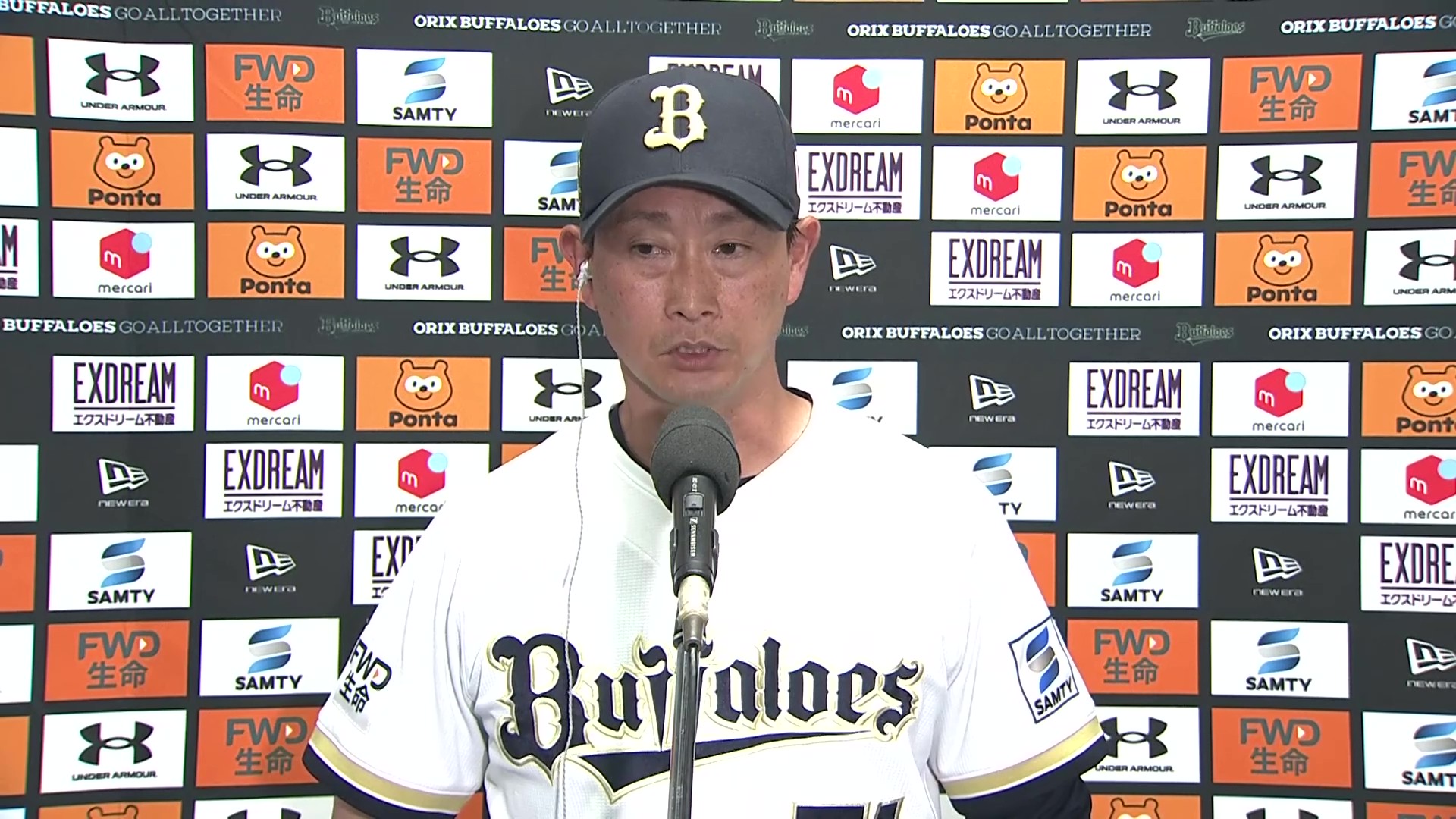 6月12日 オリックス・バファローズ・岸田護監督 試合後インタビュー
