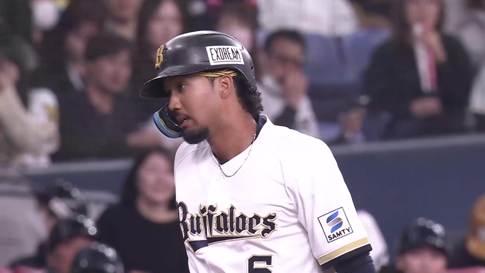 【1回裏】打撃好調!! バファローズ・宗佑磨 右中間を破る3ベースでチャンスメイク!! 2026年3月20日 オリックス・バファローズ 対 阪神タイガース