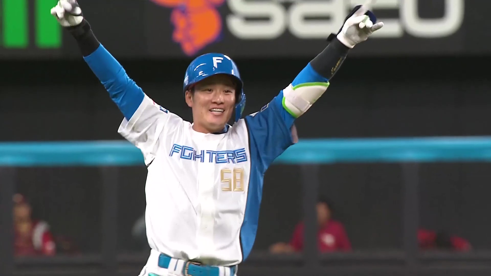 【9回裏】光る勝負強さ!! ファイターズ・奈良間大己 センターへタイムリー2ベースヒットを放ちサヨナラ!! 2026年7月25日 北海道日本ハムファイターズ 対 東北楽天ゴールデンイーグルス