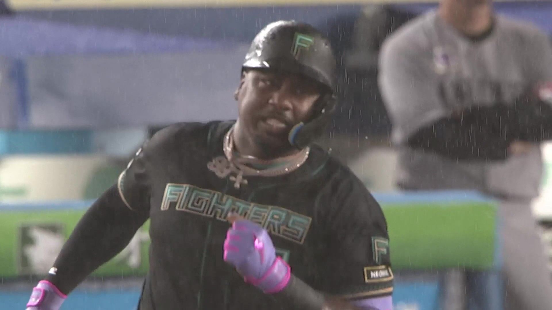 【7回表】高めを捉えた!! ファイターズ・レイエス 左中間へのソロホームランで1点差に詰め寄る!! 2026年4月15日 千葉ロッテマリーンズ 対 北海道日本ハムファイターズ