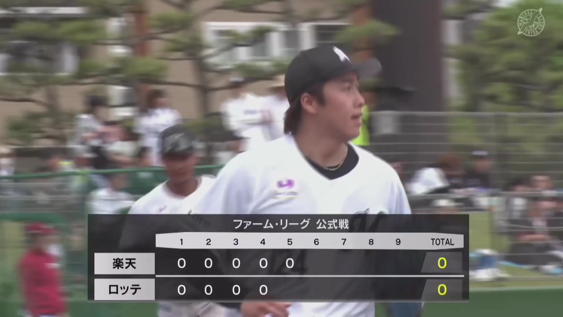 【ファーム】最後は変化球で三振!! マリーンズ・中村亮太 5回を投げ無失点の好投!! 2026年5月6日 千葉ロッテマリーンズ 対 東北楽天ゴールデンイーグルス
