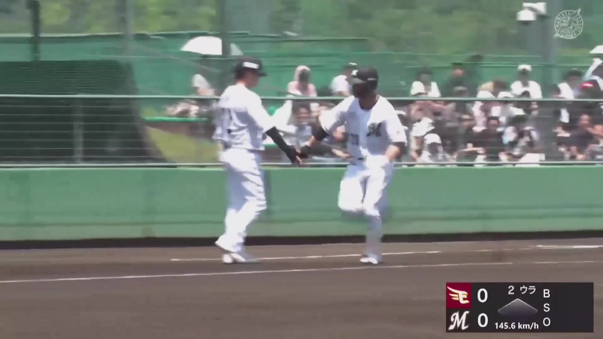 【ファーム】先制アーチ!! マリーンズ・石川慎吾 初球を狙って逆方向へ第3号ホームラン!! 2026年5月16日 千葉ロッテマリーンズ 対 東北楽天ゴールデンイーグルス