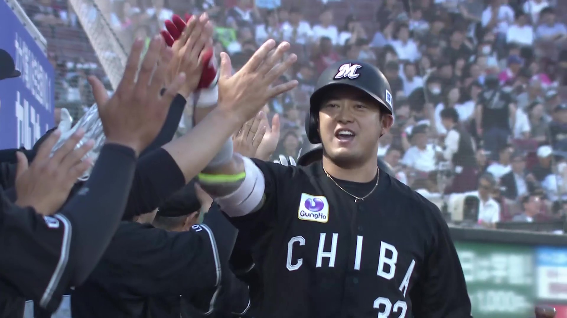 【4回表】高めを振り抜いた!! マリーンズ・佐藤都志也 ライトスタンドへ先制満塁ホームラン!! 2026年6月30日 東北楽天ゴールデンイーグルス 対 千葉ロッテマリーンズ