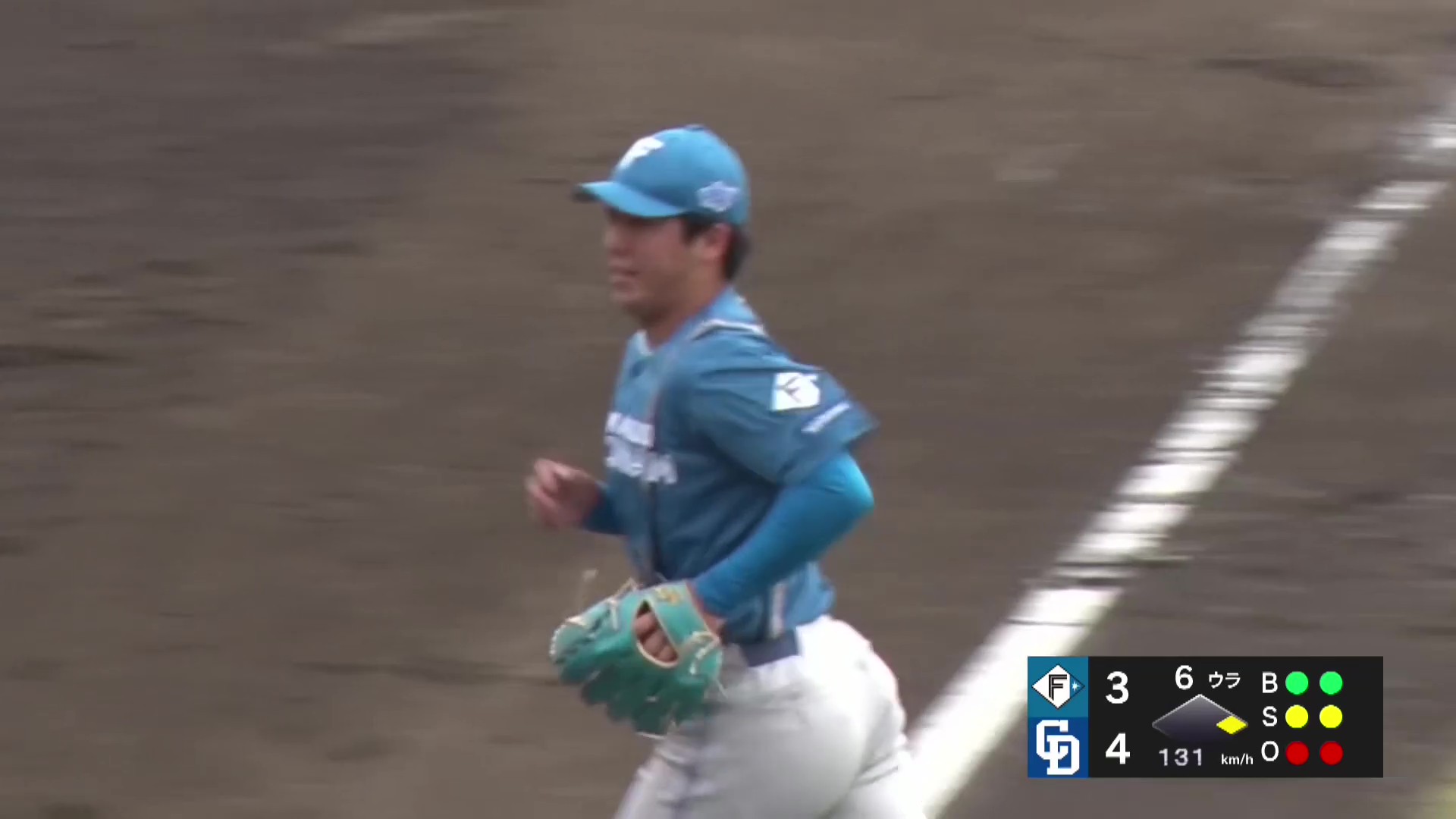 【みやざきPL】ファイターズ・横山永遠 この回2つの三振を奪い無失点に抑える好投!! 2026年10月13日 中日ドラゴンズ 対 北海道日本ハムファイターズ