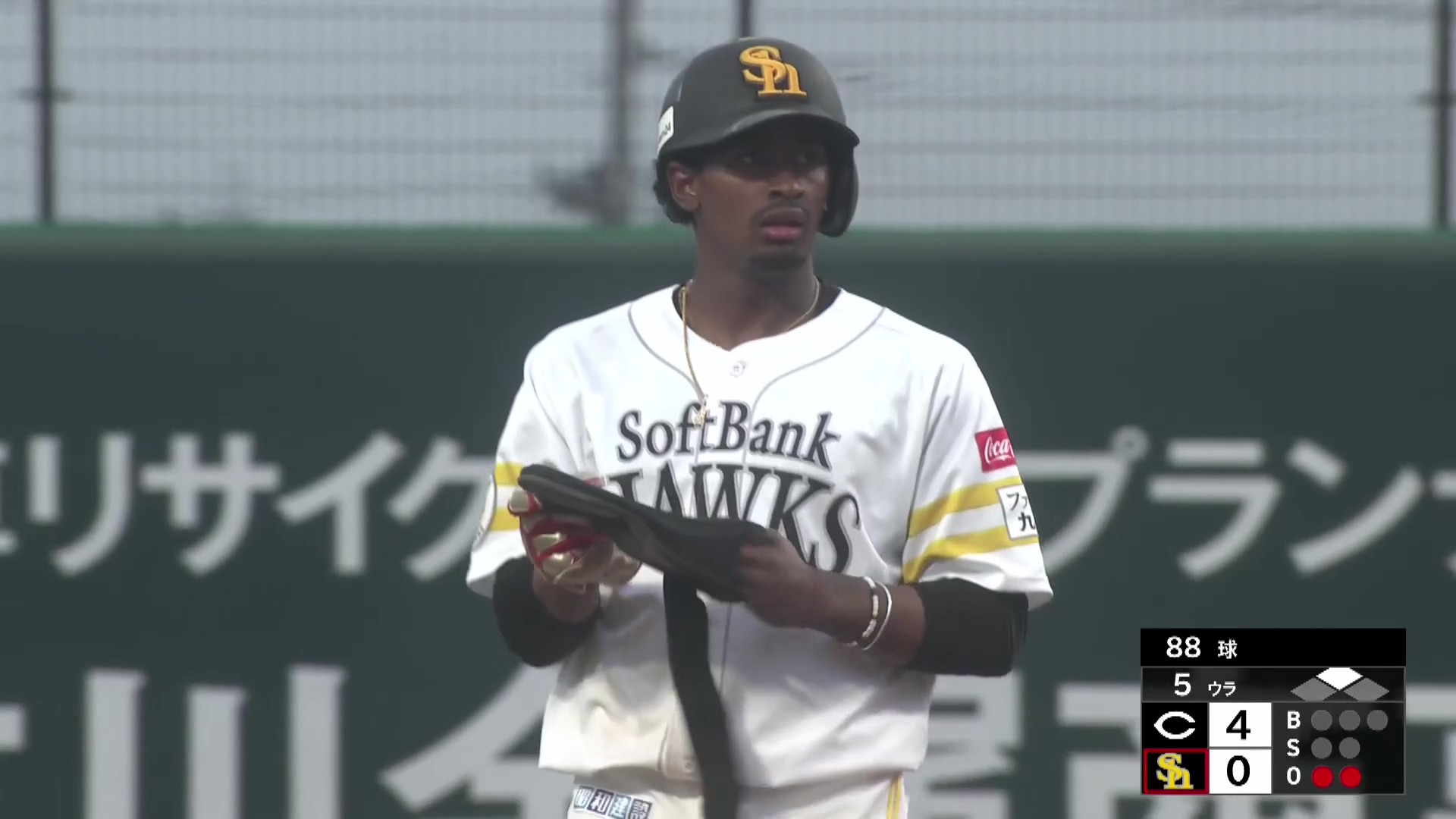 【ファーム】ファーム公式戦初ヒット!! ホークス・モレノ フェンス直撃の2ベースを放つ!! 2026年6月6日 福岡ソフトバンクホークス 対 広島東洋カープ