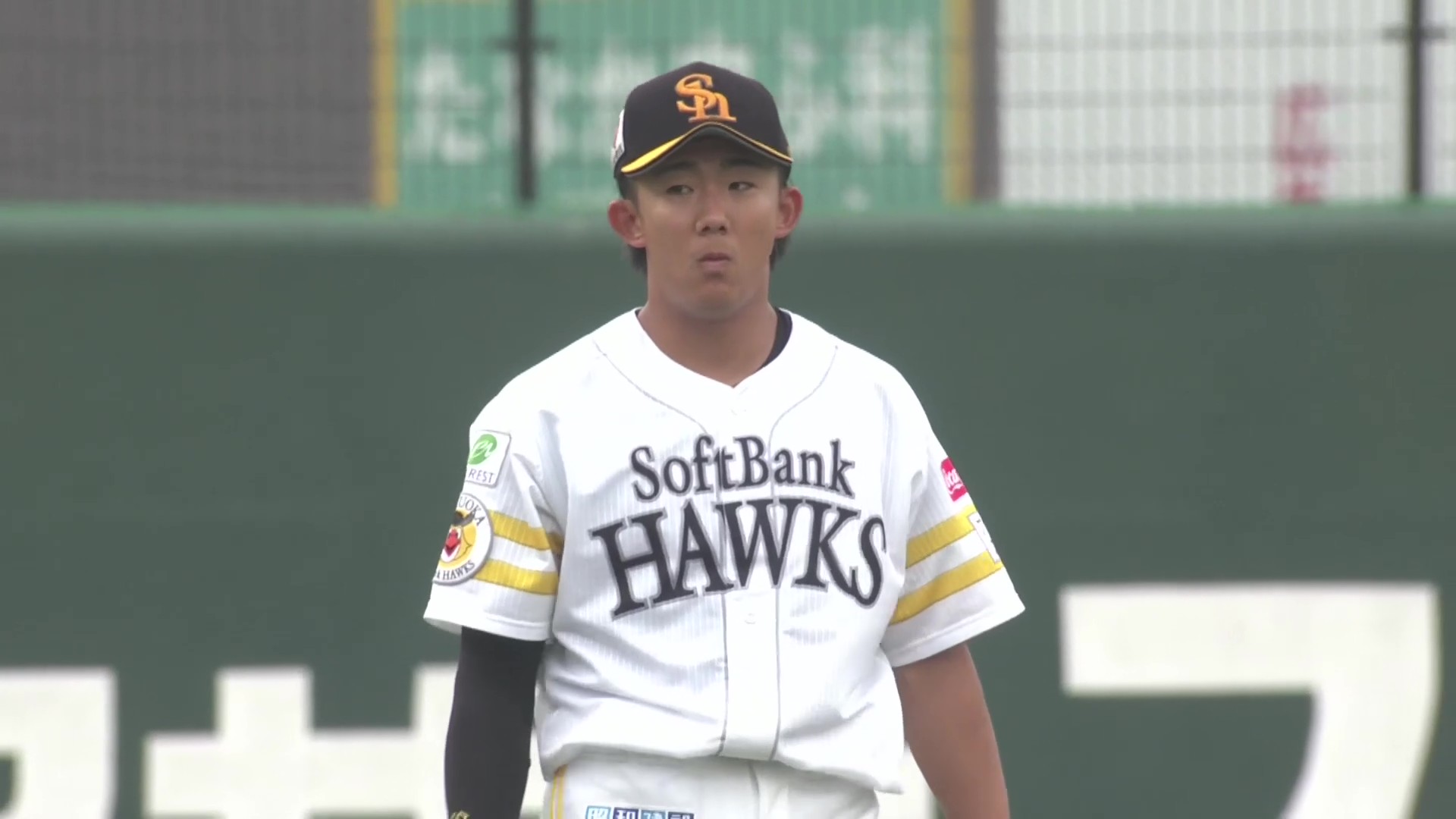 【ファーム】好反応!! ホークス・石見颯真 ライナー性の打球をジャンピングキャッチ!! 2026年5月21日 福岡ソフトバンクホークス 対 阪神タイガース
