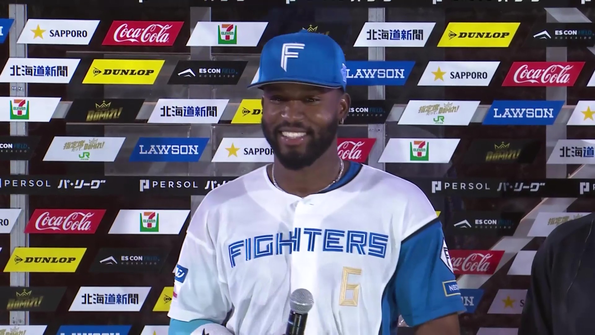 ファイターズ・カストロ選手ヒーローインタビュー 5月1日 北海道日本ハムファイターズ 対 オリックス・バファローズ