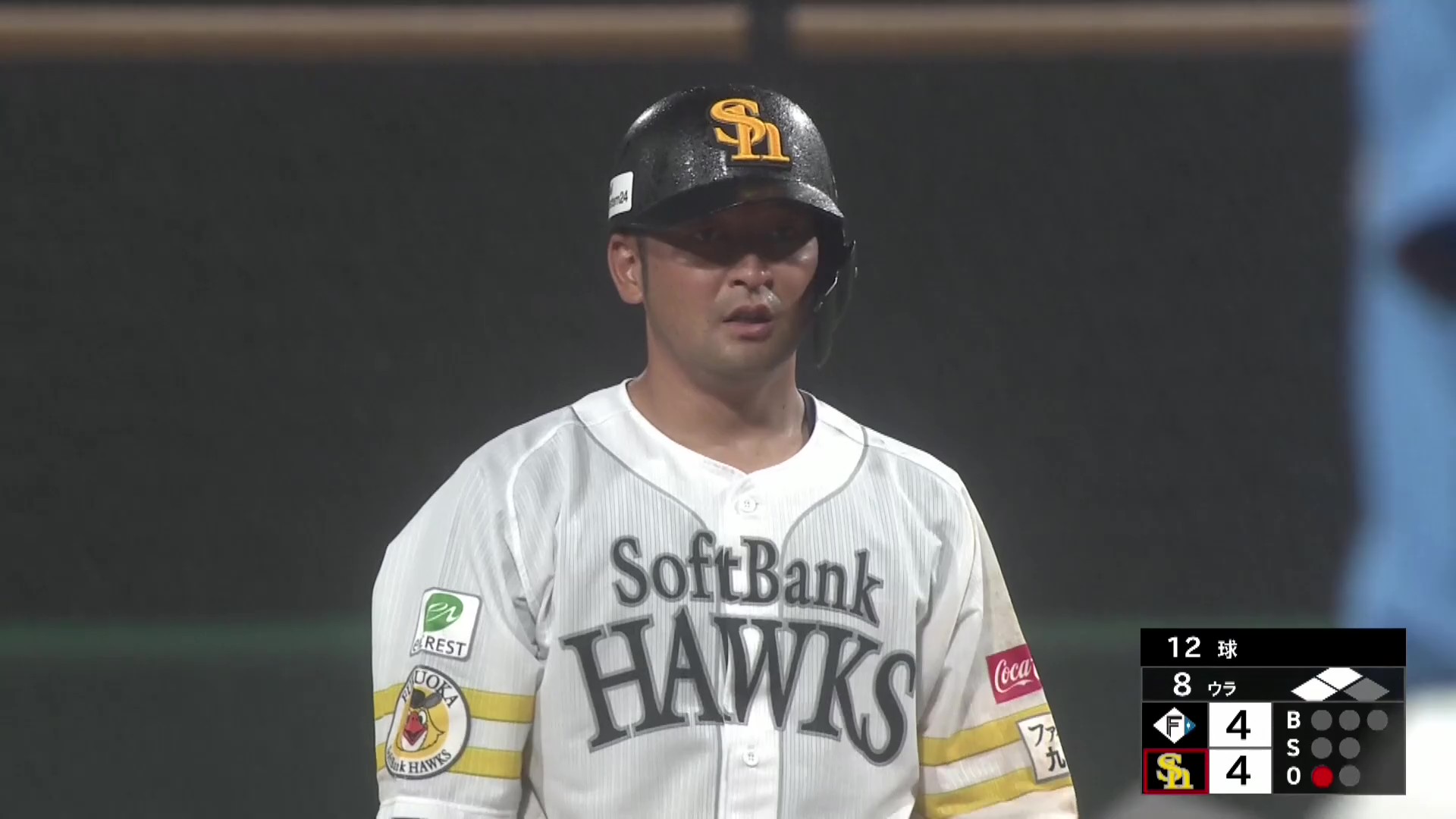 【ファーム】終盤にベテランの一打!! ホークス・嶺井博希 ライトへ同点のタイムリー2ベースヒットを放つ!! 2026年5月27日 福岡ソフトバンクホークス 対 北海道日本ハムファイターズ
