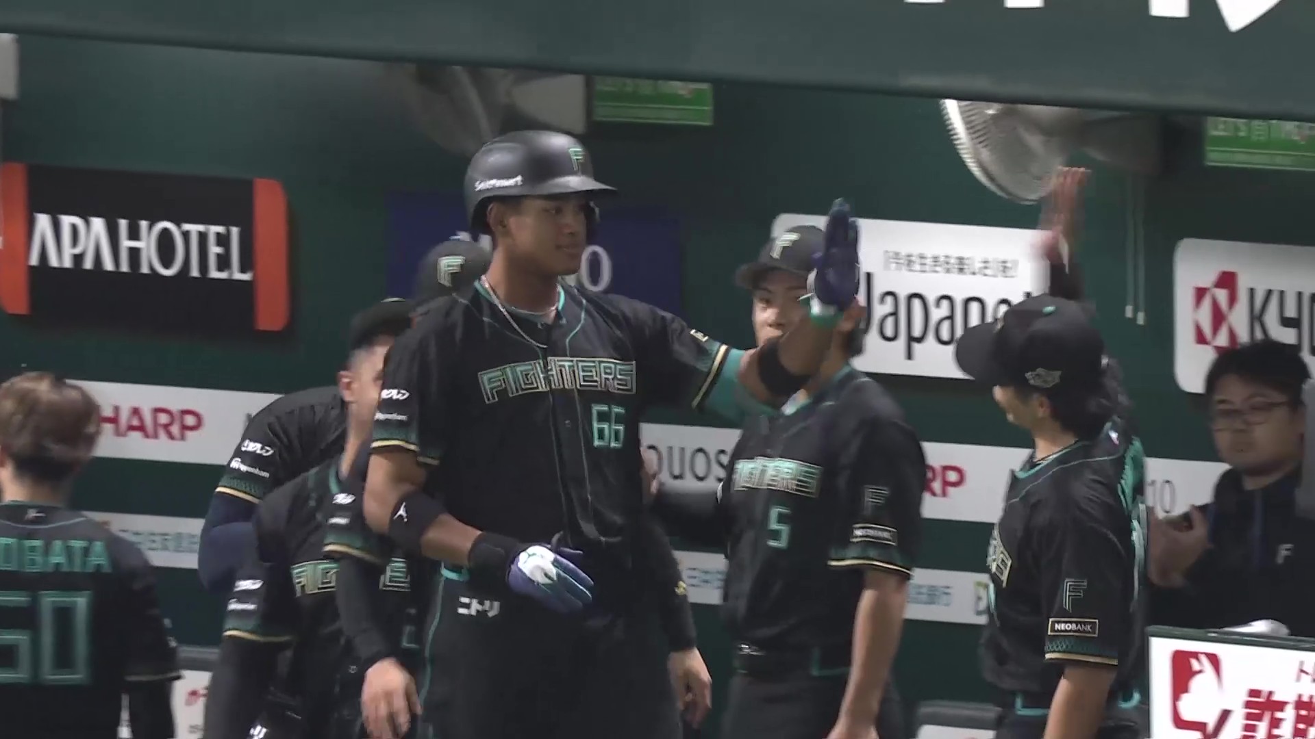 【2回表】初球を振り抜いた!! ファイターズ・万波中正 今季第2号バックスクリーンに飛び込む同点アーチ!! 2026年3月29日 福岡ソフトバンクホークス 対 北海道日本ハムファイターズ