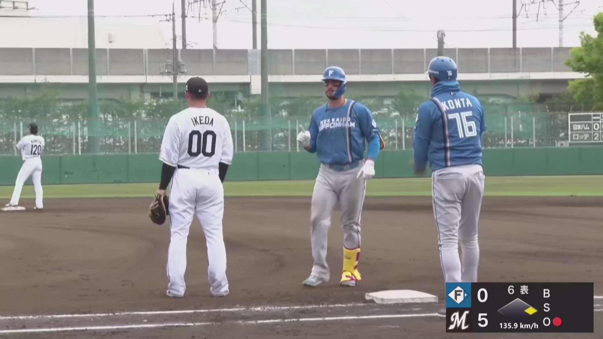 【ファーム】ファイターズ・マルティネス 今日も猛打賞でファームでの打率10割!! 2026年4月10日 千葉ロッテマリーンズ 対 北海道日本ハムファイターズ