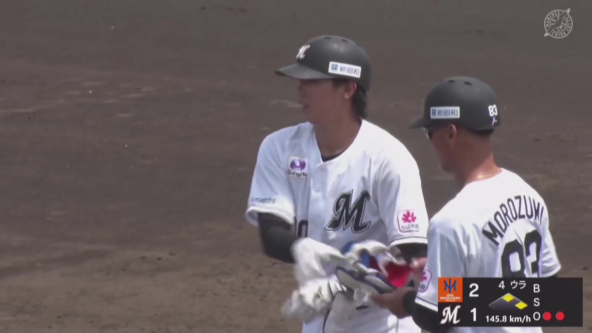 【ファーム】反撃開始!! マリーンズ・金田優太 綺麗なセンター返しでタイムリーヒット!! 2026年6月16日 千葉ロッテマリーンズ 対 オイシックス新潟アルビレックスBC