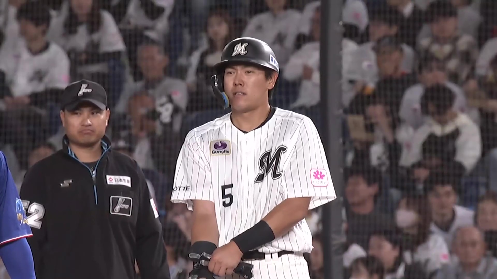 【7回裏】マリーンズ・安田尚憲 今日2本目のヒットはセンターへのタイムリー!! 2026年6月10日 千葉ロッテマリーンズ 対 中日ドラゴンズ