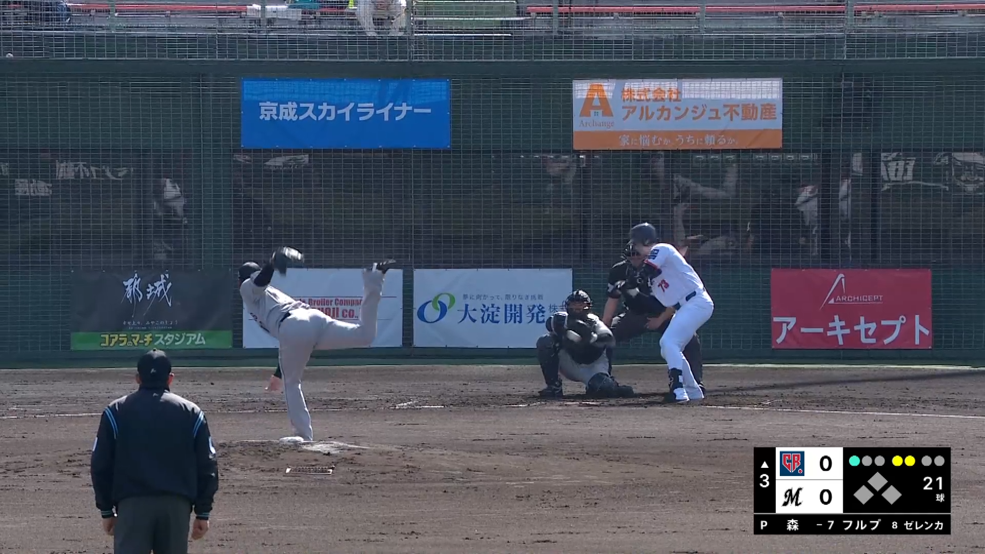 【練習試合】マリーンズ・森遼大朗 地元宮崎での試合で毎回の3奪三振含む3回完全投球!! 2026年2月23日 千葉ロッテマリーンズ 対 チェコ代表